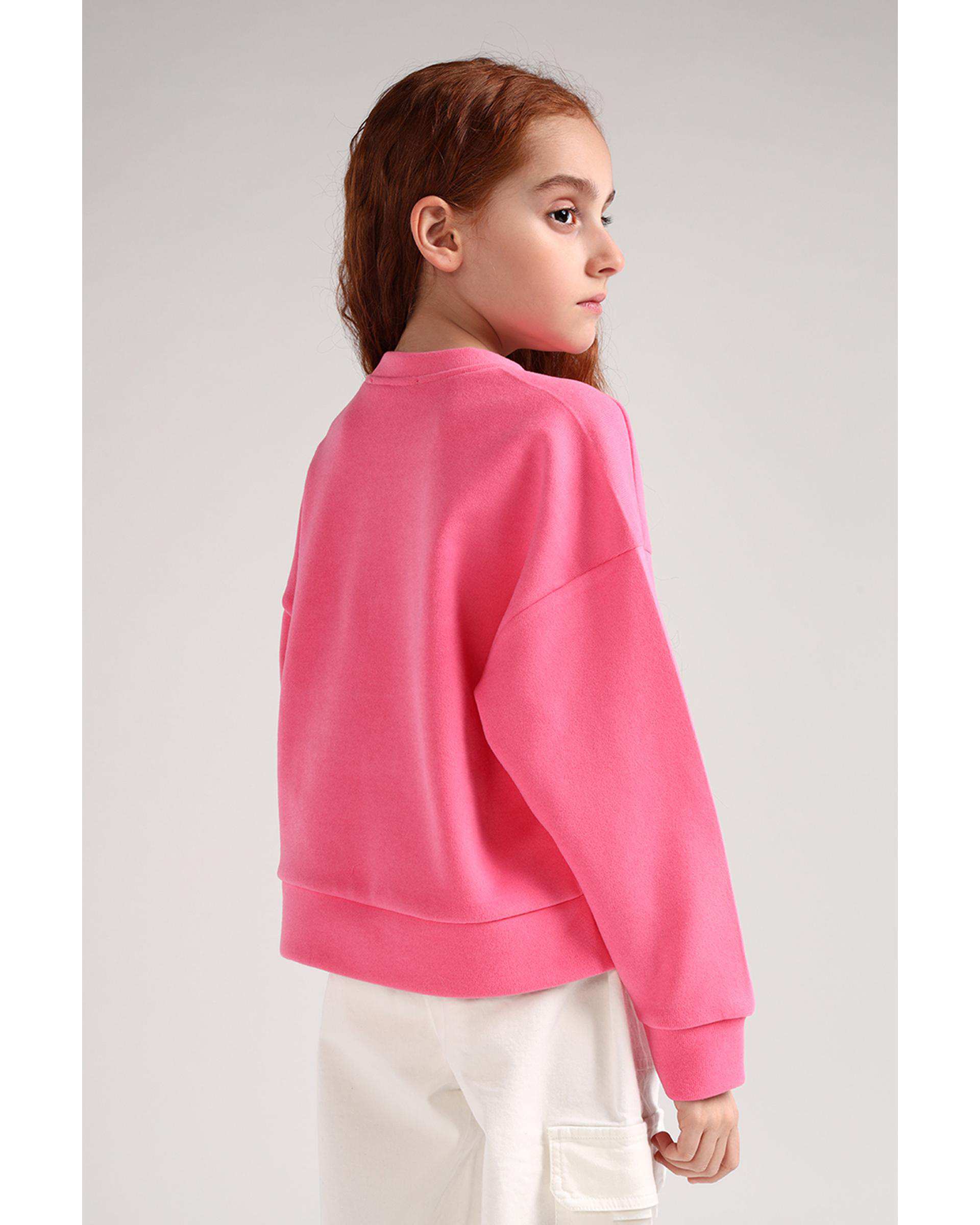 بلوز دخترانه سرخابی سارک Sarak مدل 4596