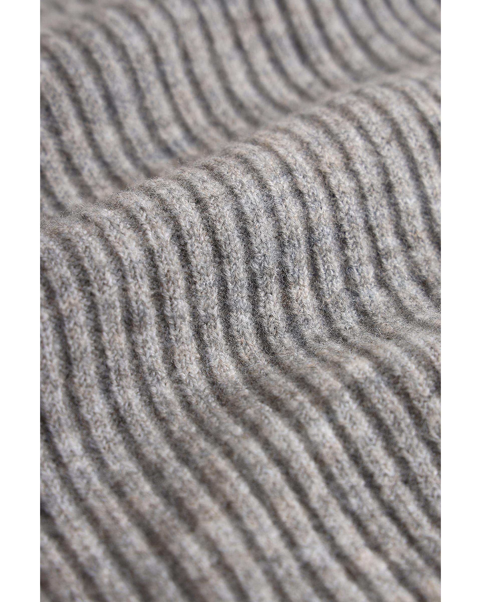 پلیور زنانه یقه هفت طوسی سارک Sarak مدل 4443