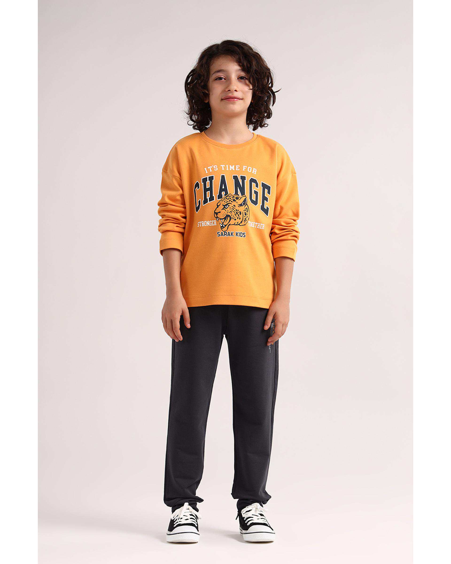 شلوار دورس پسرانه دودی سارک Sarak مدل 4826