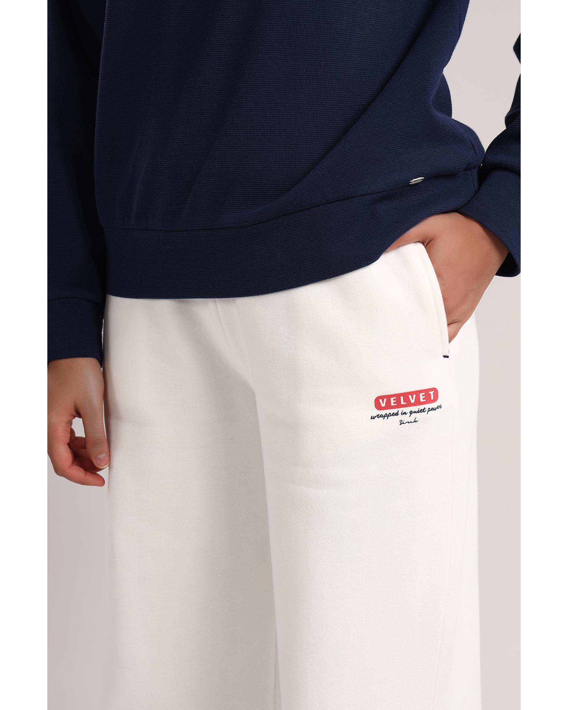 شلوار زنانه دورس سفید سارک Sarak مدل 5027