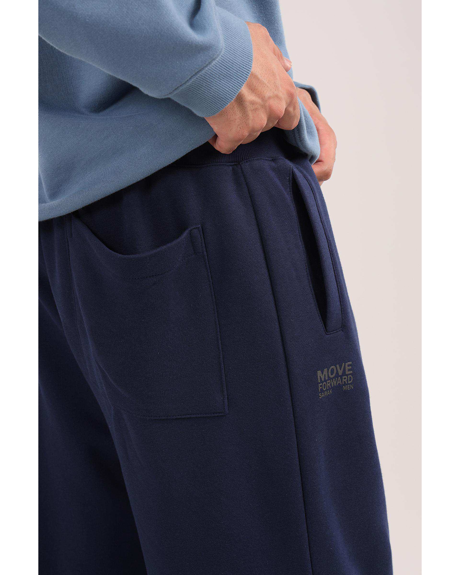 شلوار مردانه اسپرت سرمه ای سارک Sarak مدل 4458