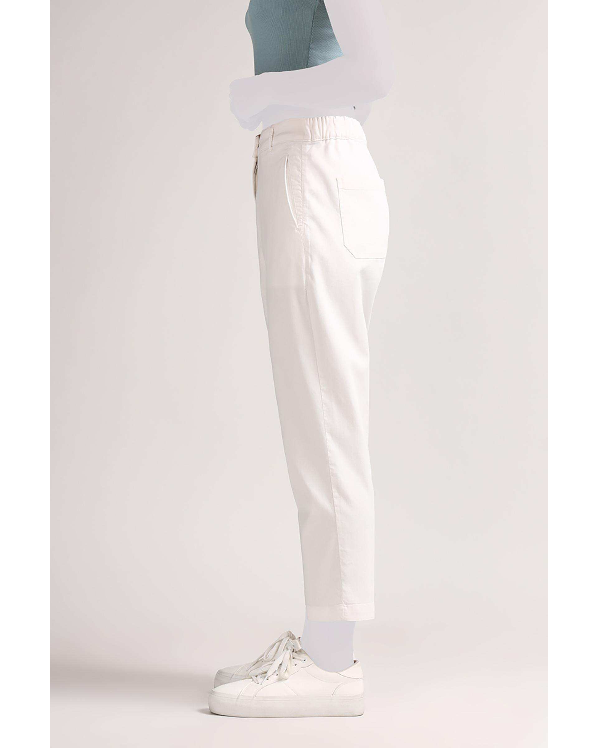 شلوار زنانه مام فیت سفید سارک Sarak مدل 4704