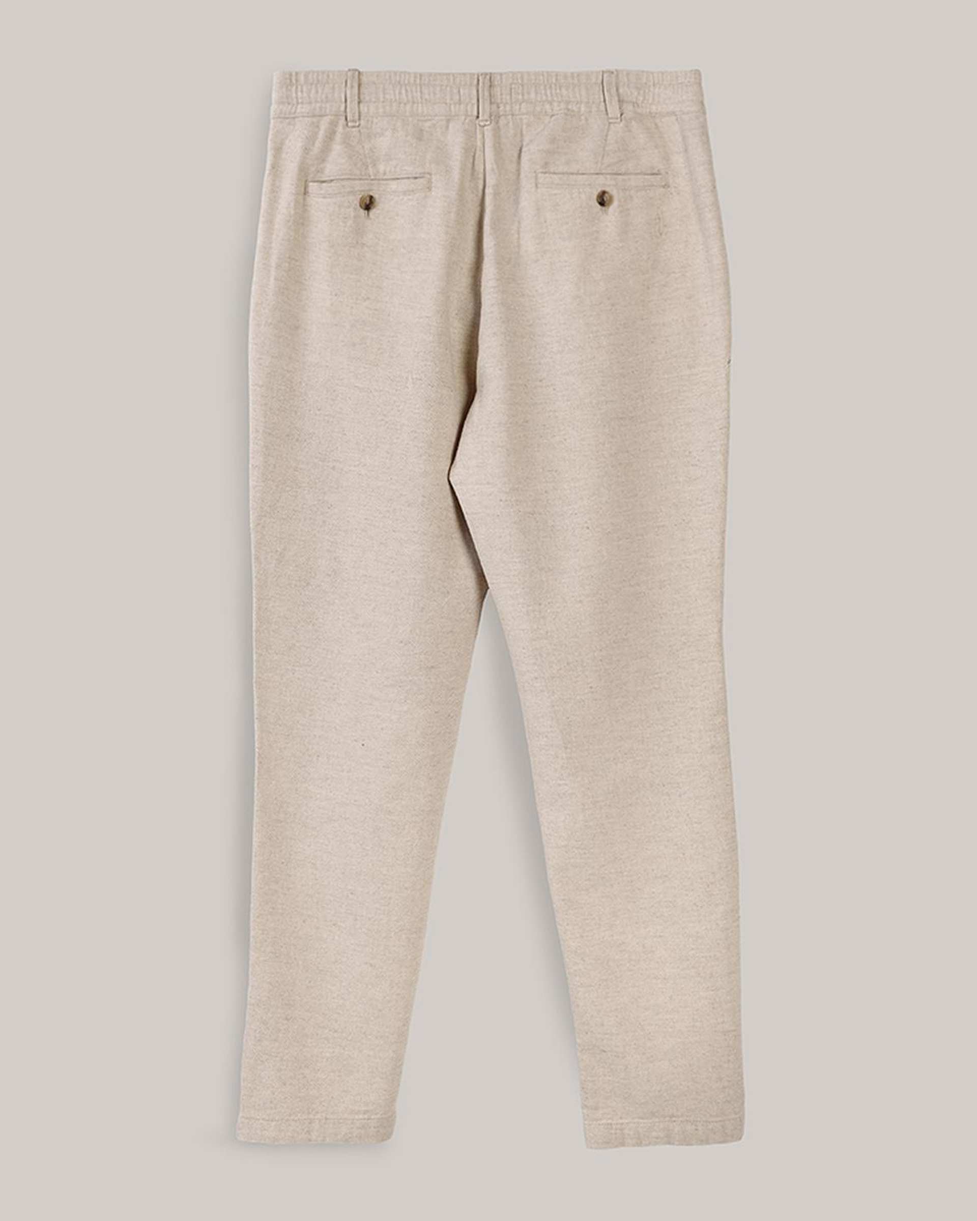 شلوار مردانه راسته کرم روشن سارک Sarak مدل 4705