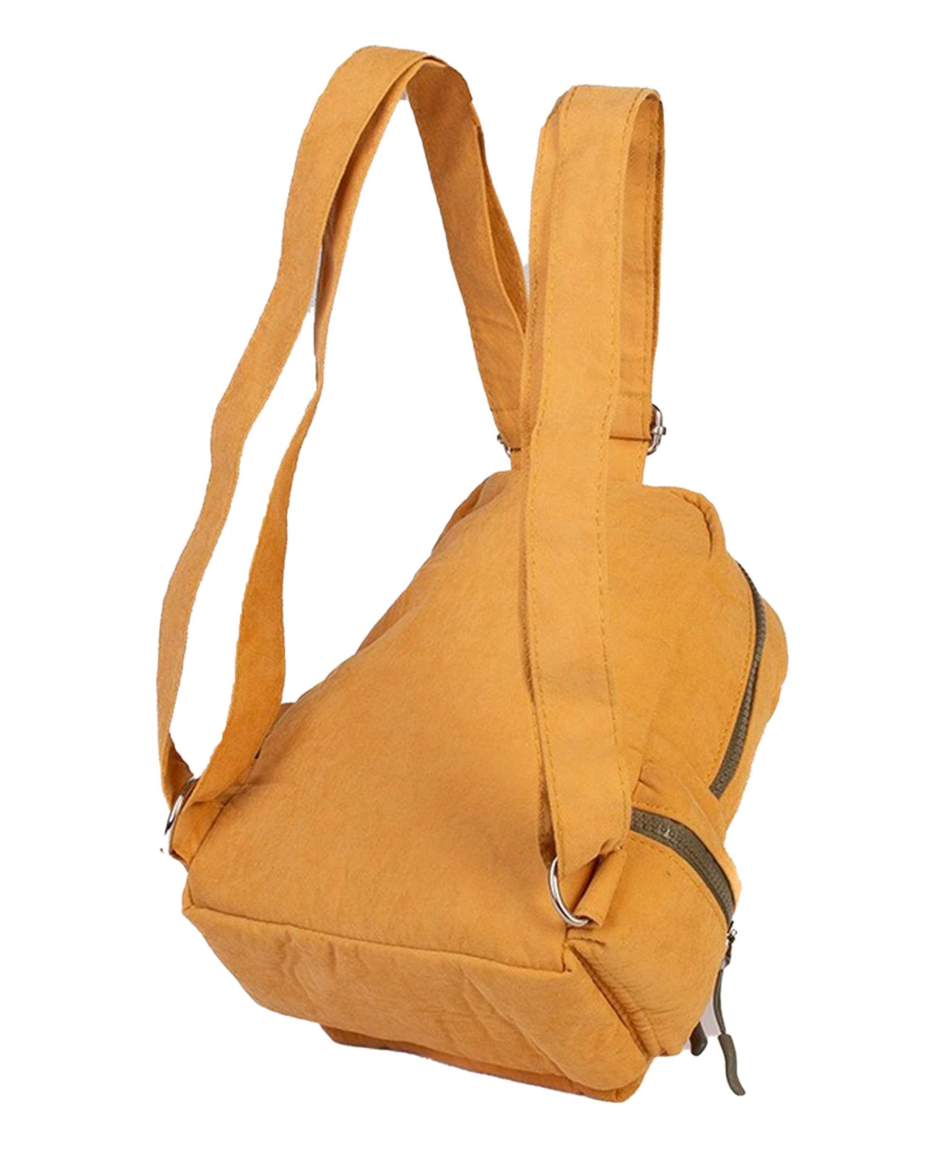 کوله پشتی مینی خردلی تیره رنگ تا رنگ Rang Ta Rang کد 153640