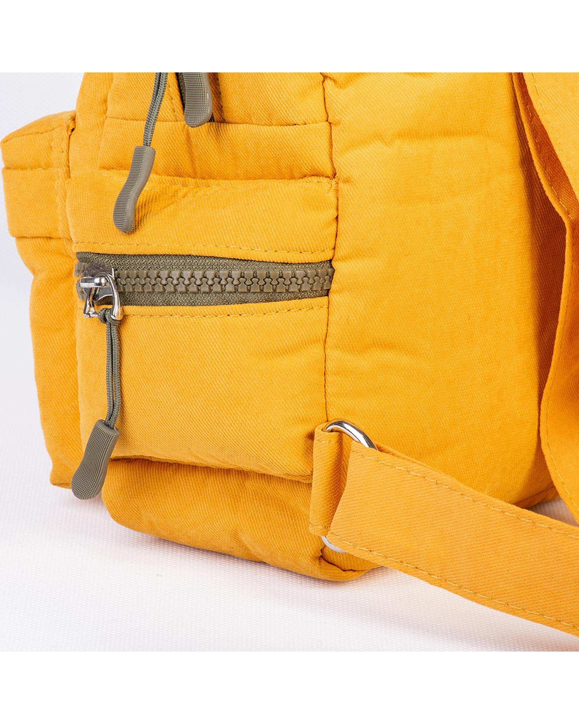 کوله پشتی مینی خردلی روشن رنگ تا رنگ Rang Ta Rang کد 153638