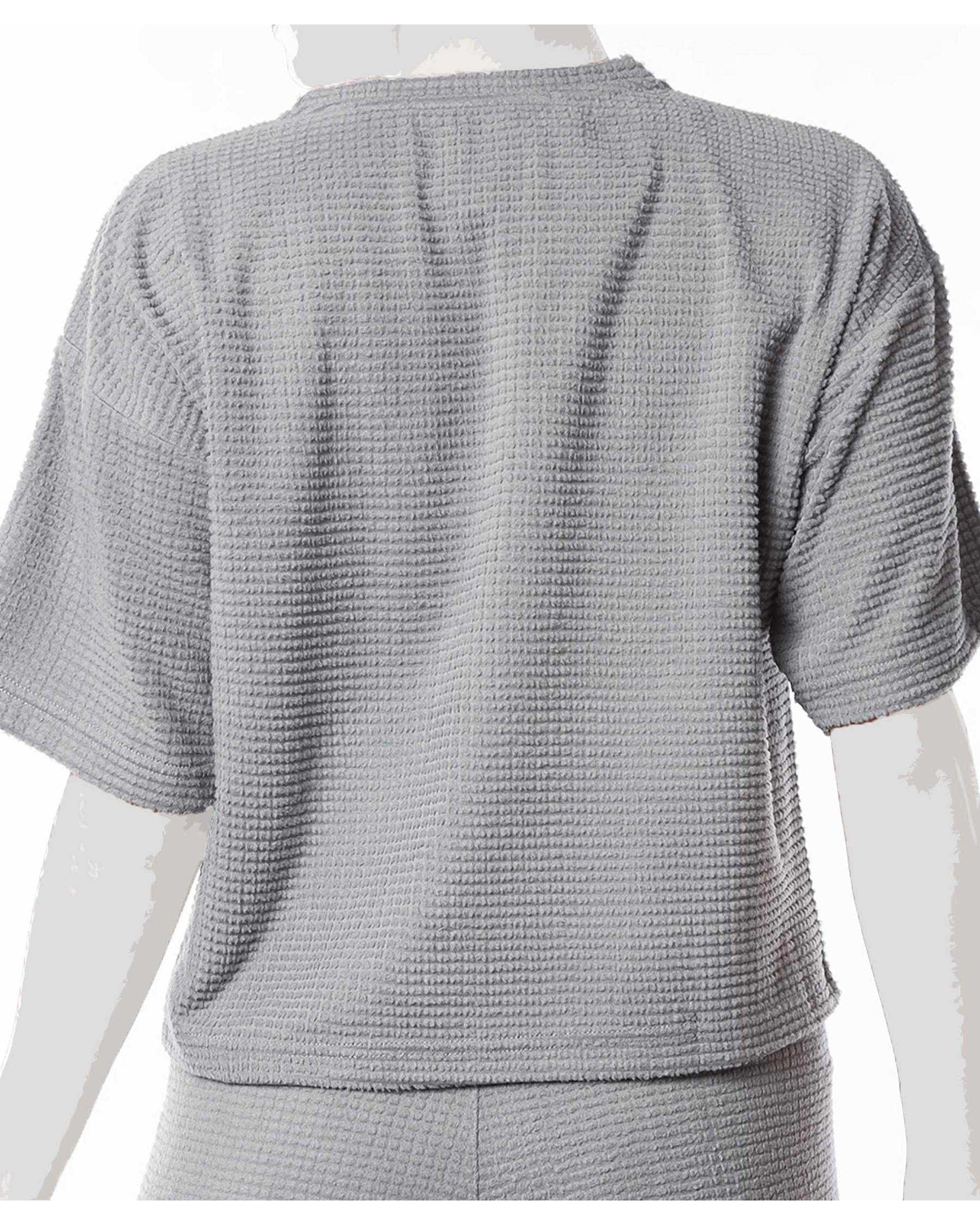 تی شرت ورزشی زنانه طوسی مل اند موژ مل اند موژ Mel & Moj کد W08042