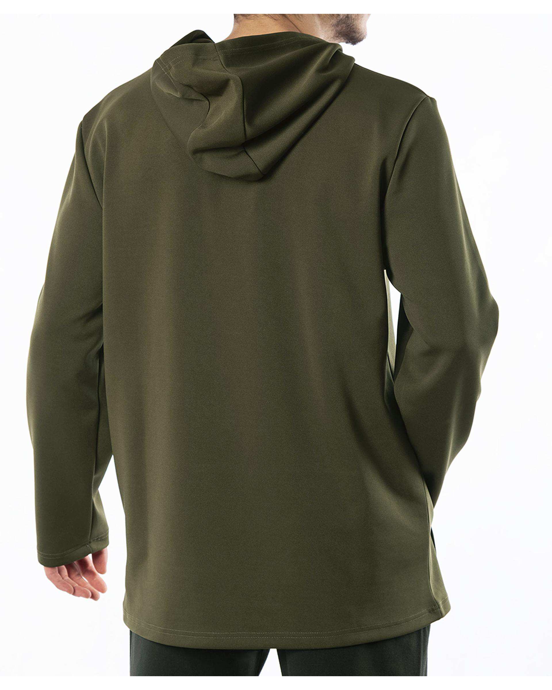 هودی ورزشی مردانه سبز مل اند موژ Mel & Moj کد M08067