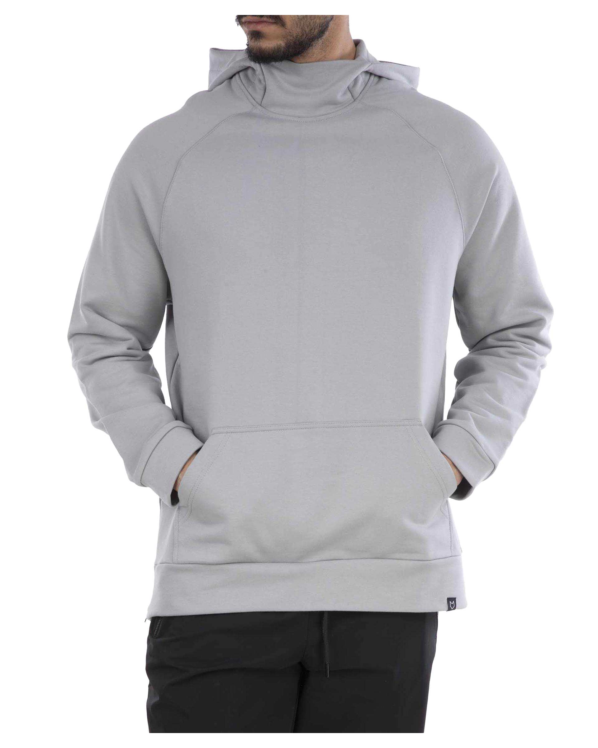 هودی مردانه طوسی مل اند موژ موژ Mel & Moj کد M08384