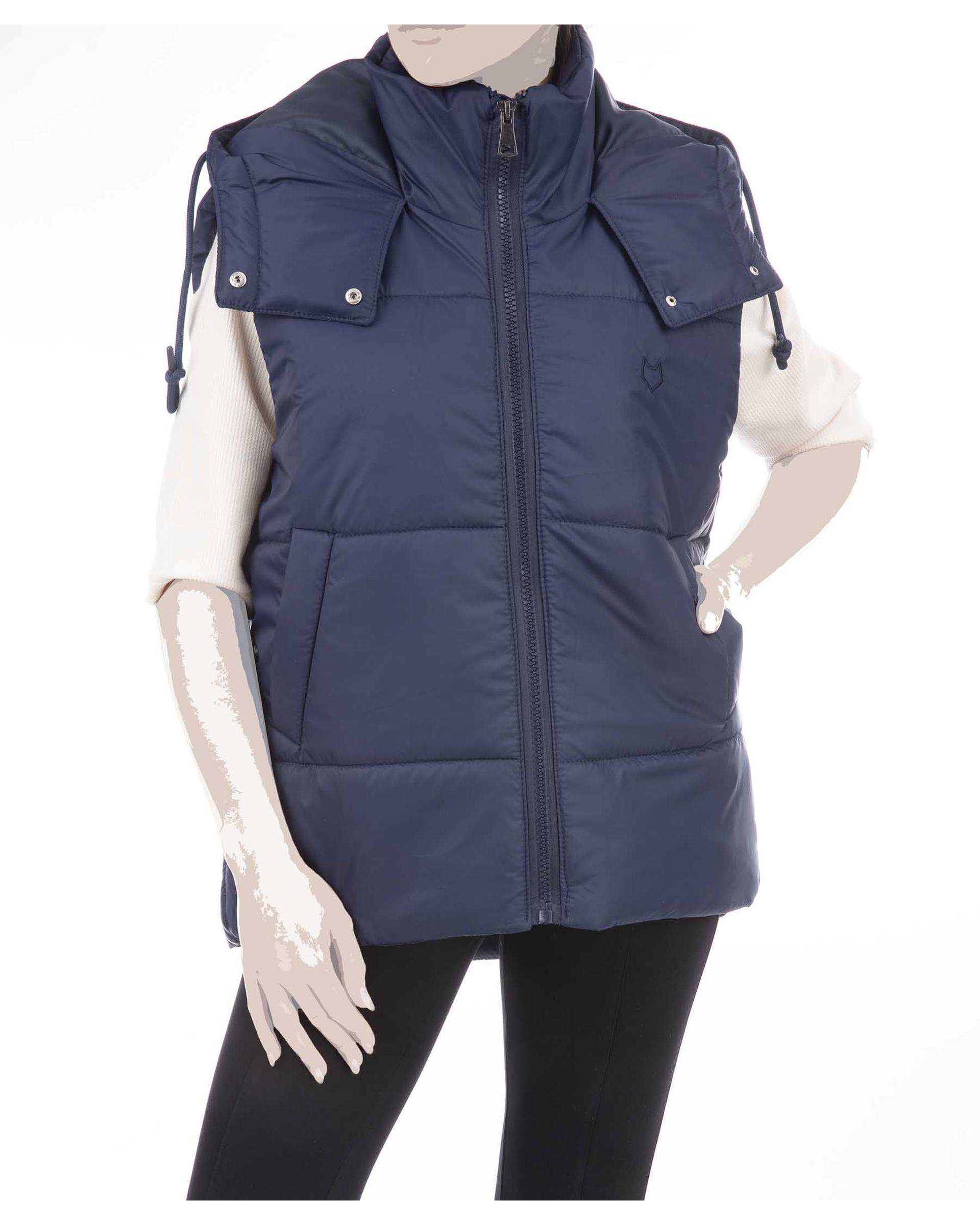 پافر زنانه سرمه ای مل اند موژ Mel & Moj کد W08446