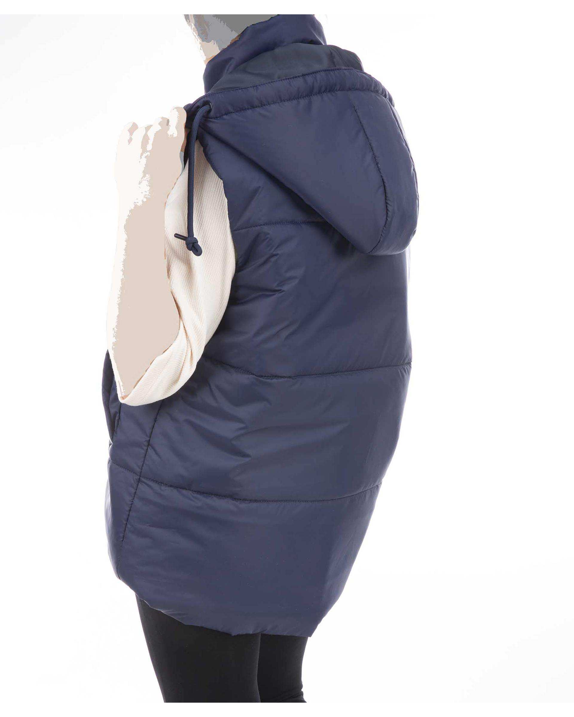 پافر زنانه سرمه ای مل اند موژ Mel & Moj کد W08446