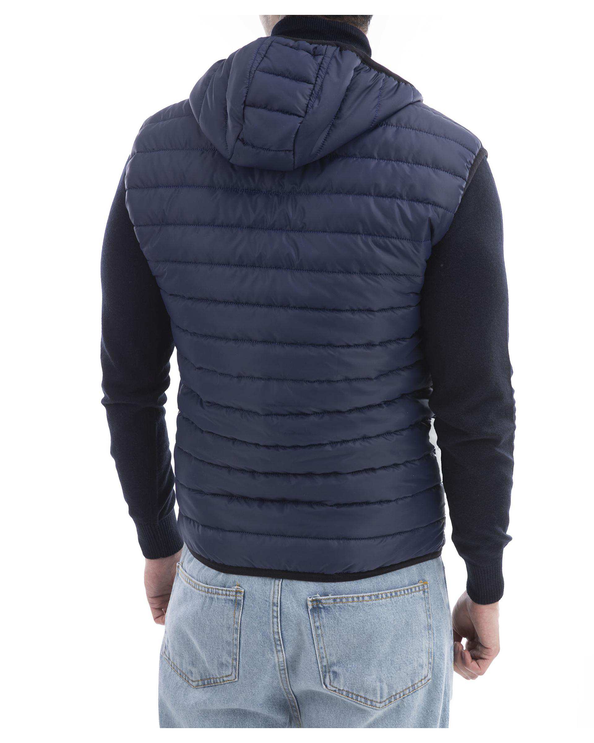 پافر مردانه سرمه ای مل اند موژ Mel & Moj کد M08457