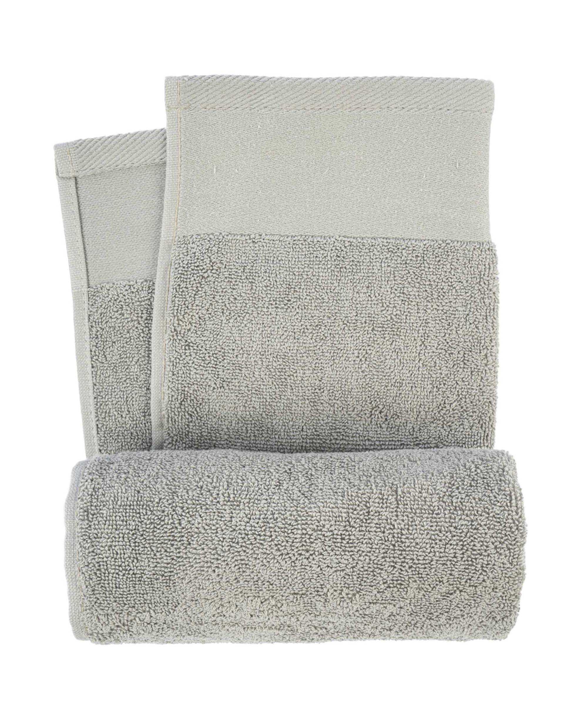 حوله طوسی مل اند موژ Mel & Moj کد U08550 سایز 38×76 سانتی متر