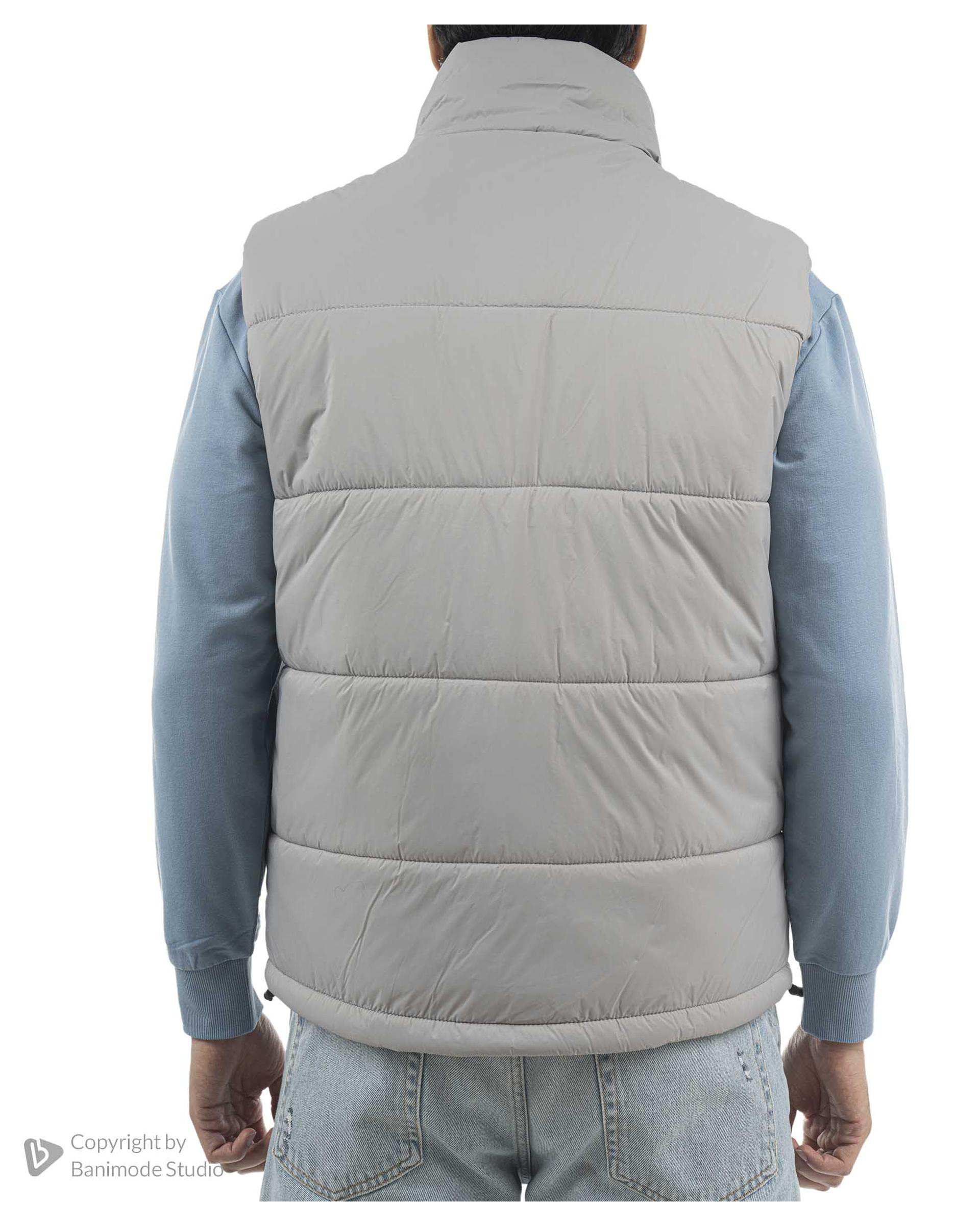 پافر مردانه طوسی روشن مل اند موژ Mel & Moj کد M08634