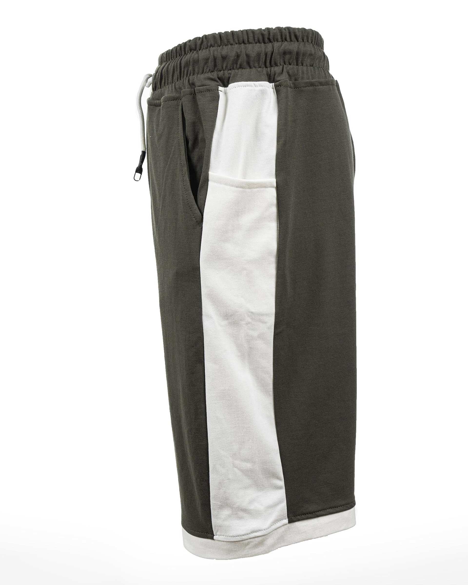 شلوارک مردانه سبز ارتشی لیوایرن Lioiren مدل am-lio-1050118