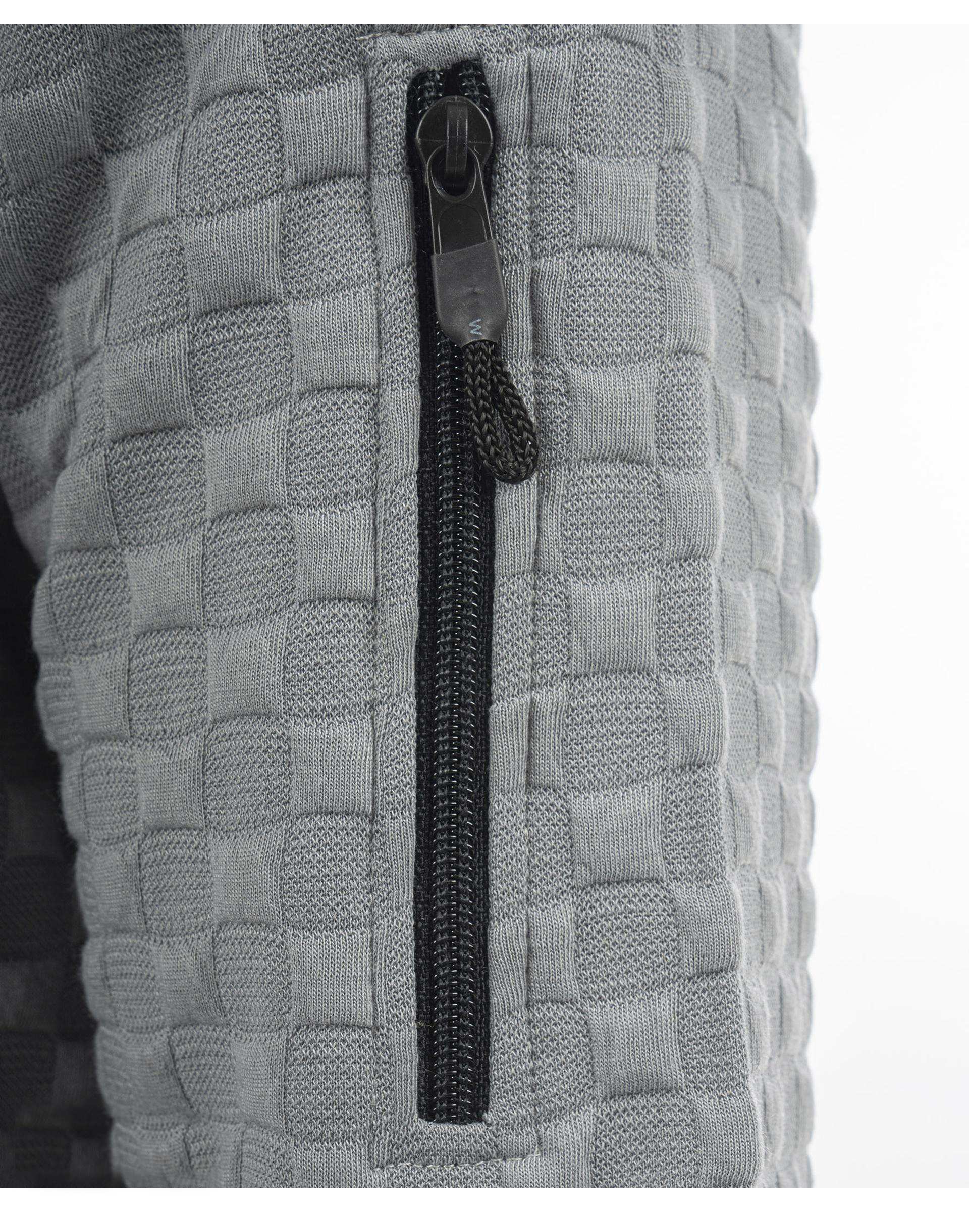 بلوز مردانه نیم زیپ طوسی لیوایرن Lioiren مدل am-lio-1010016