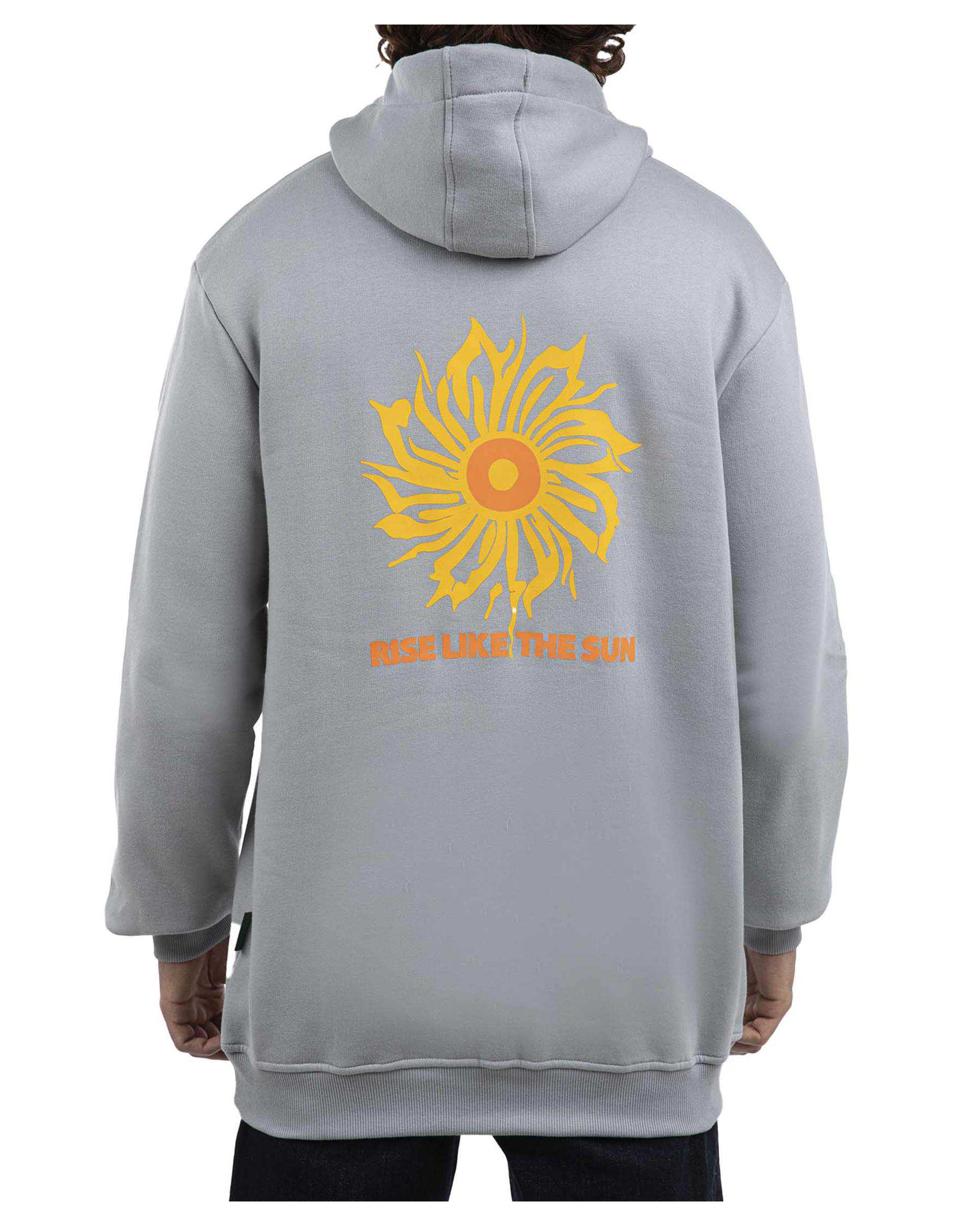 هودی مردانه طوسی لیوایرن Lioiren مدل am-lio-1020019