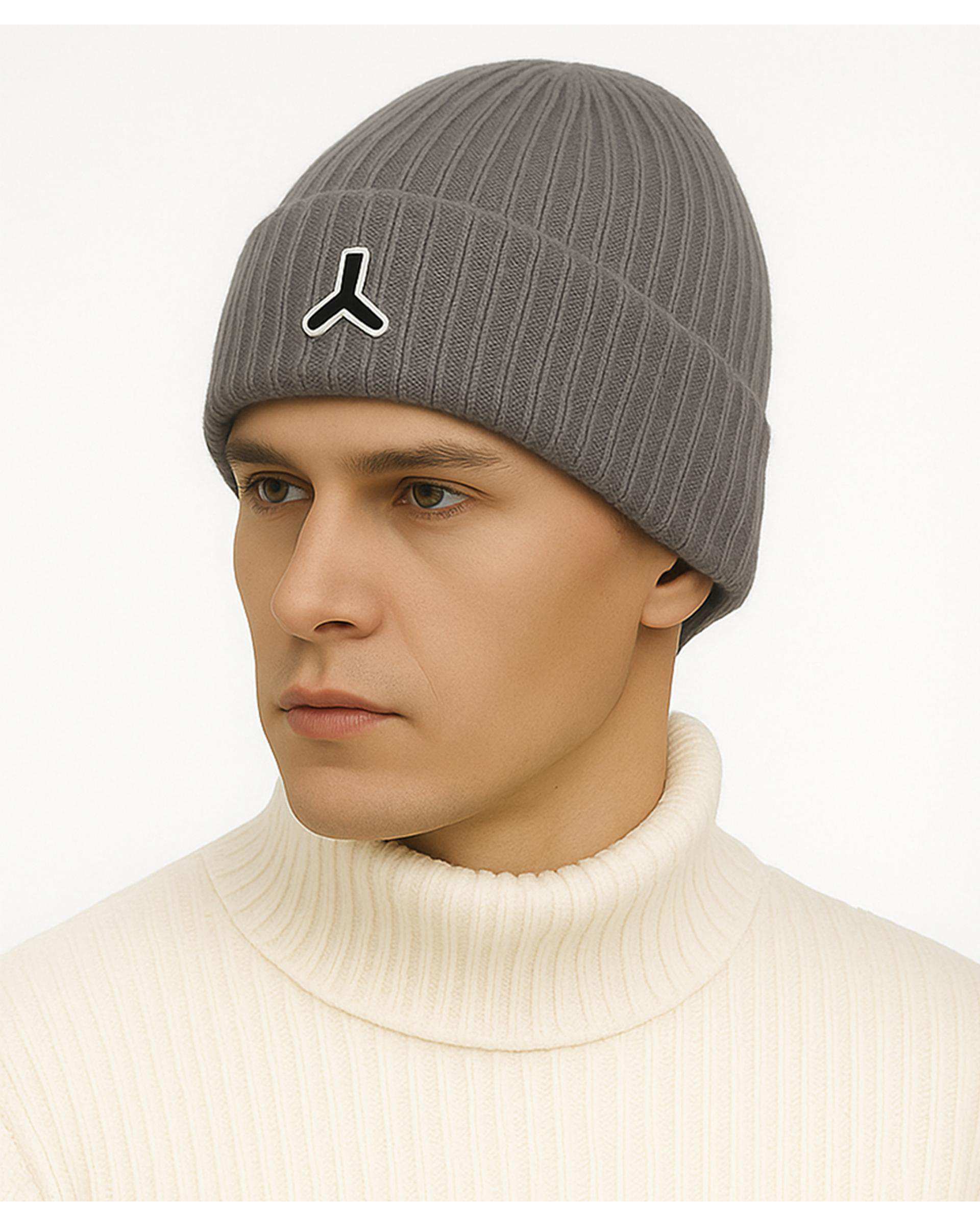 کلاه بافت طوسی مل اند موژ Mel & Moj کد U09083