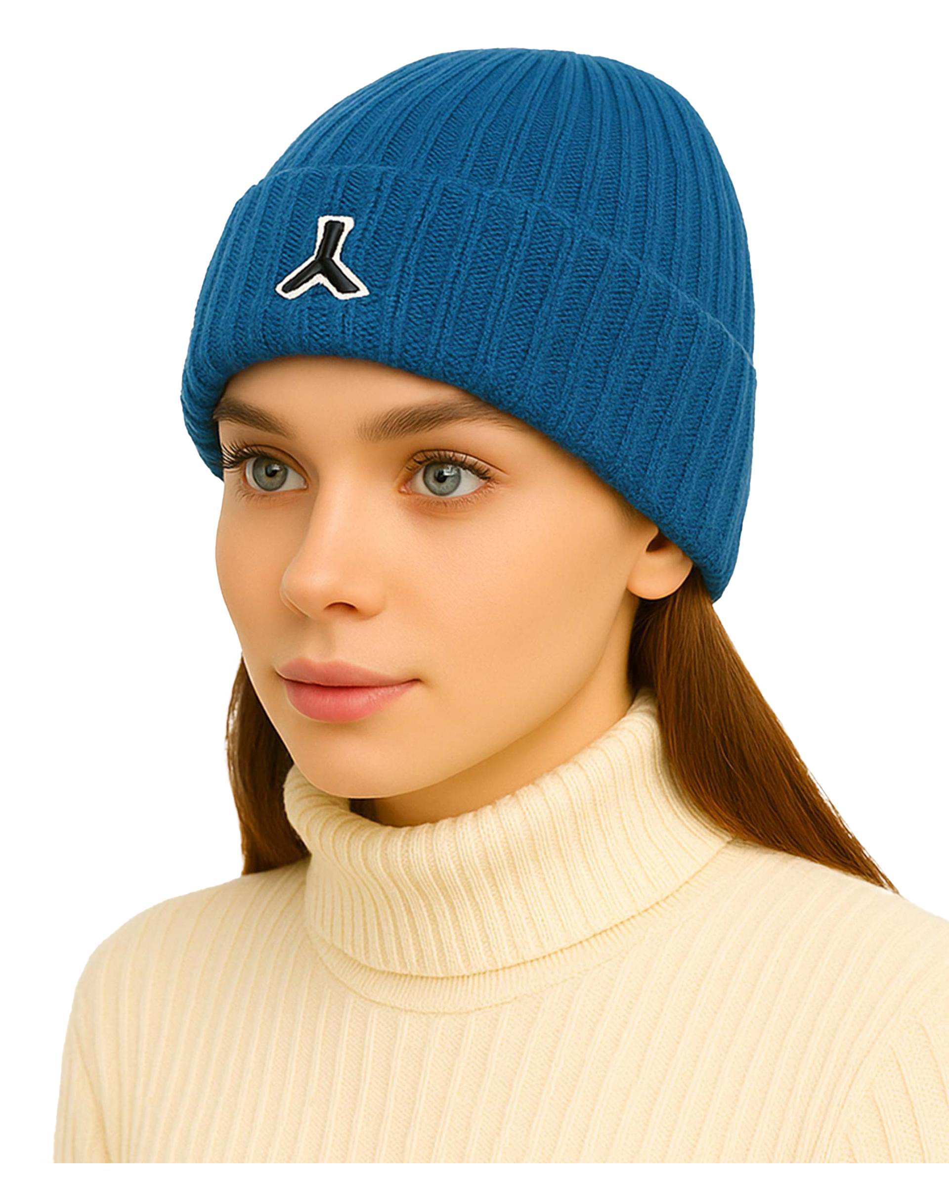 کلاه بافت آبی مل اند موژ Mel & Moj کد U09083