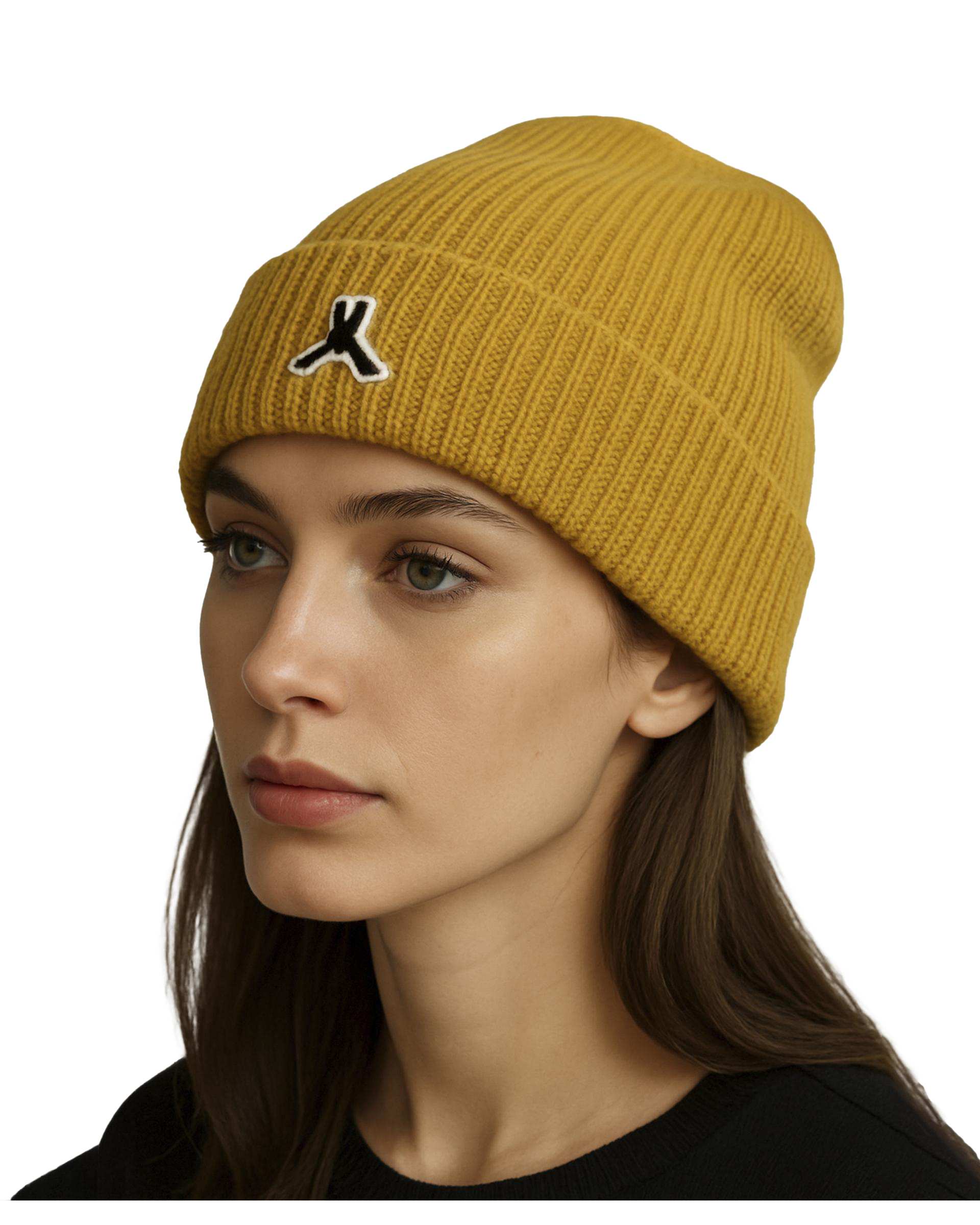 کلاه بافت خردلی مل اند موژ Mel & Moj کد U09083