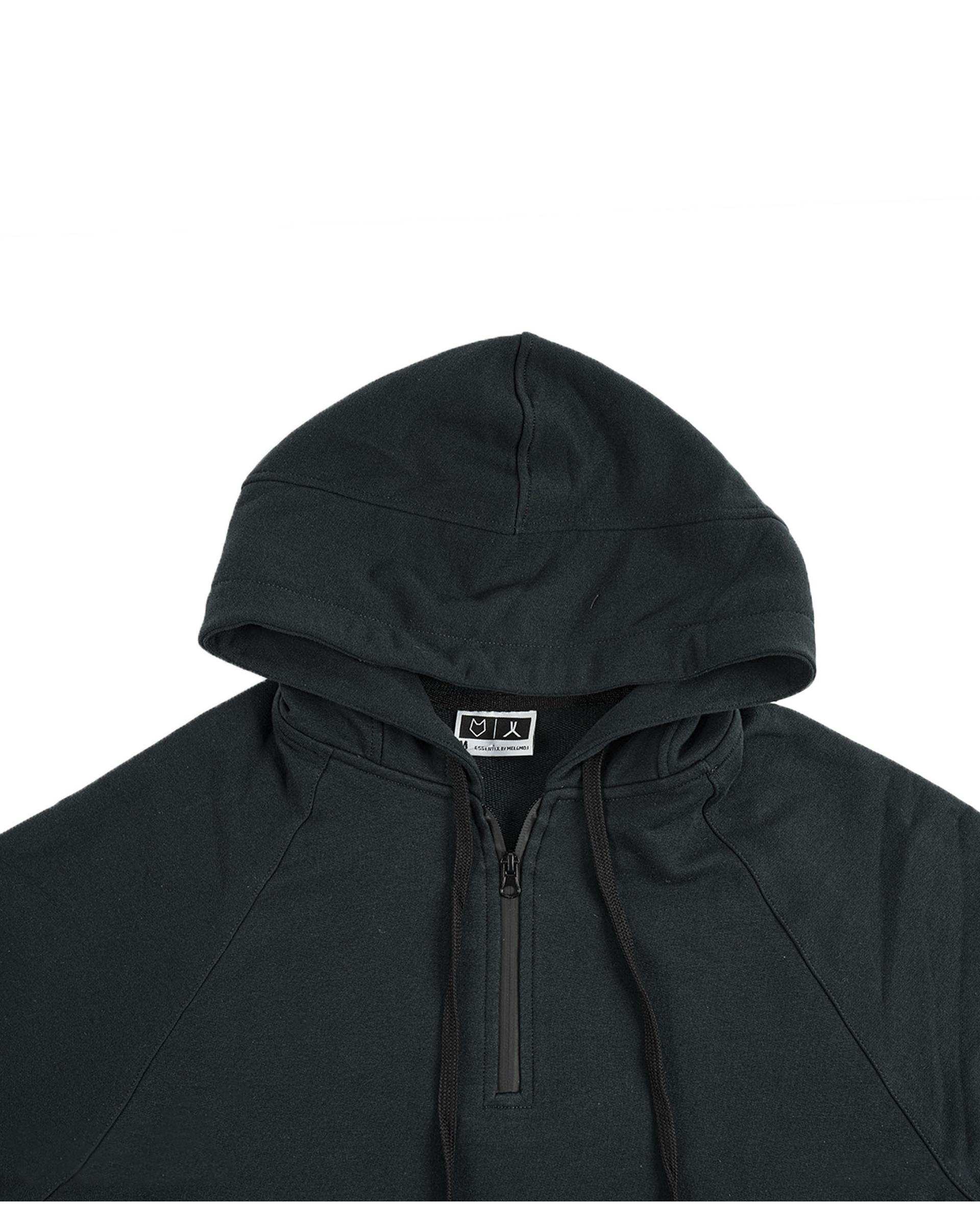 هودی ورزشی مردانه سبز تیره مل اند موژ Mel & Moj کد M09096