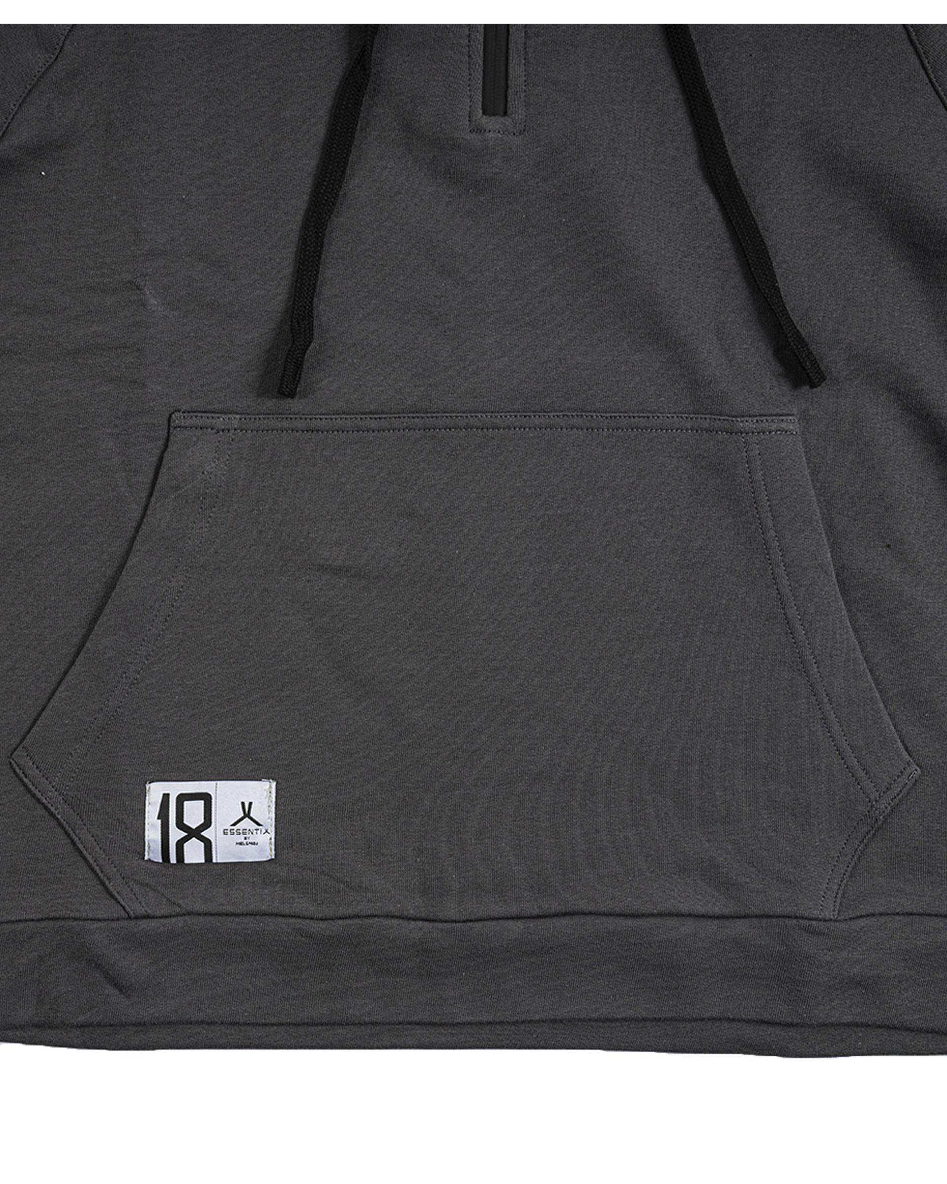 هودی ورزشی مردانه طوسی مل اند موژ Mel & Moj کد M09096