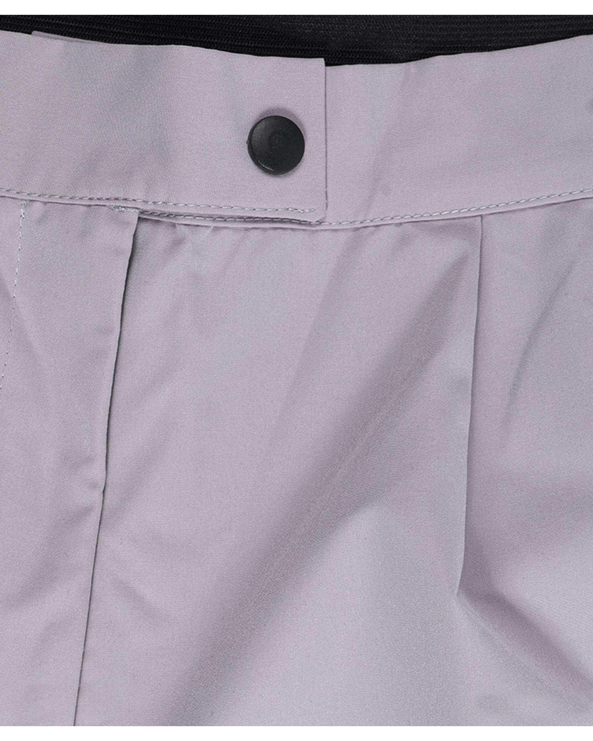 شلوار کتان زنانه طوسی ریس Rees کد 1036028-10