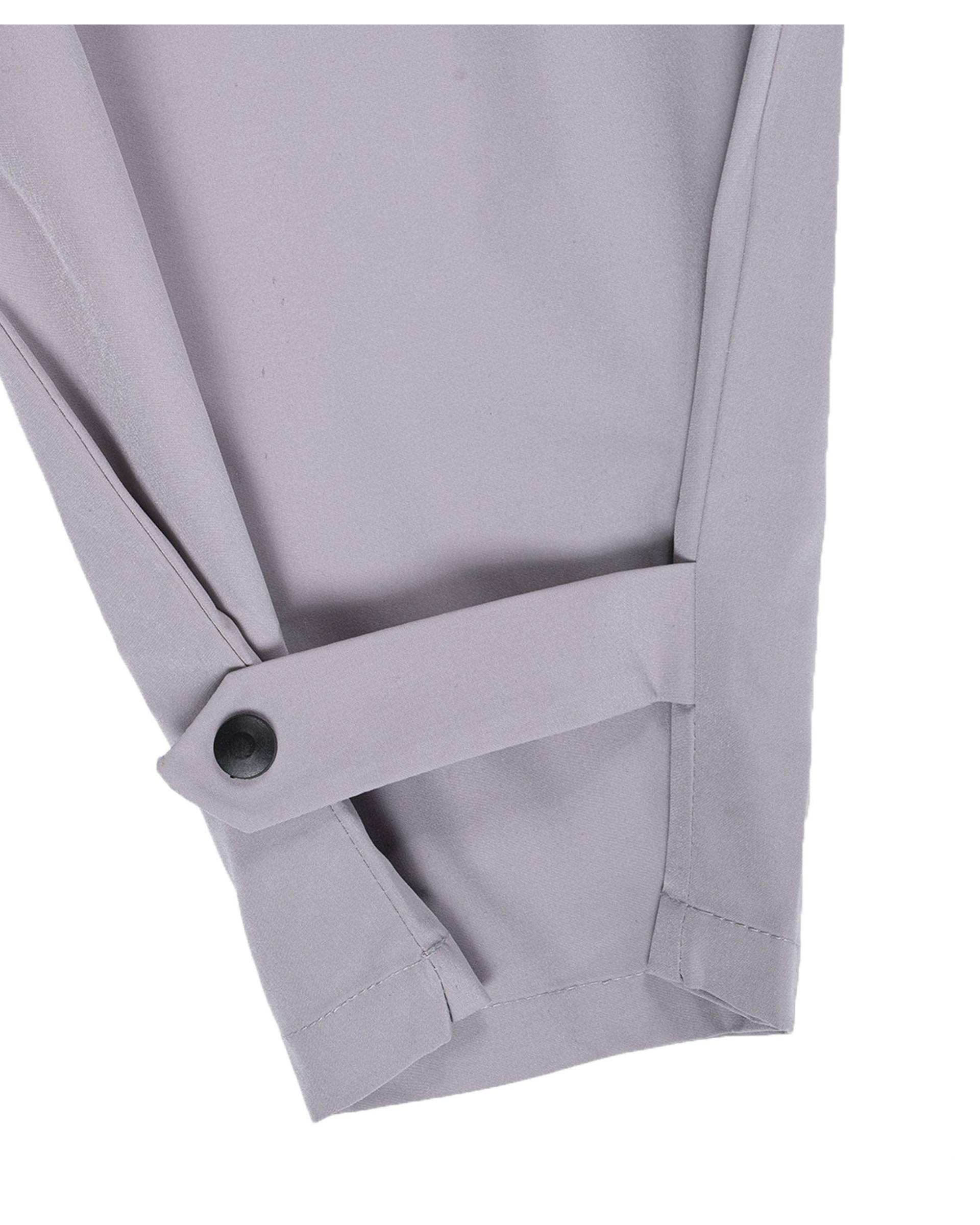 شلوار کتان زنانه طوسی ریس Rees کد 1036028-10