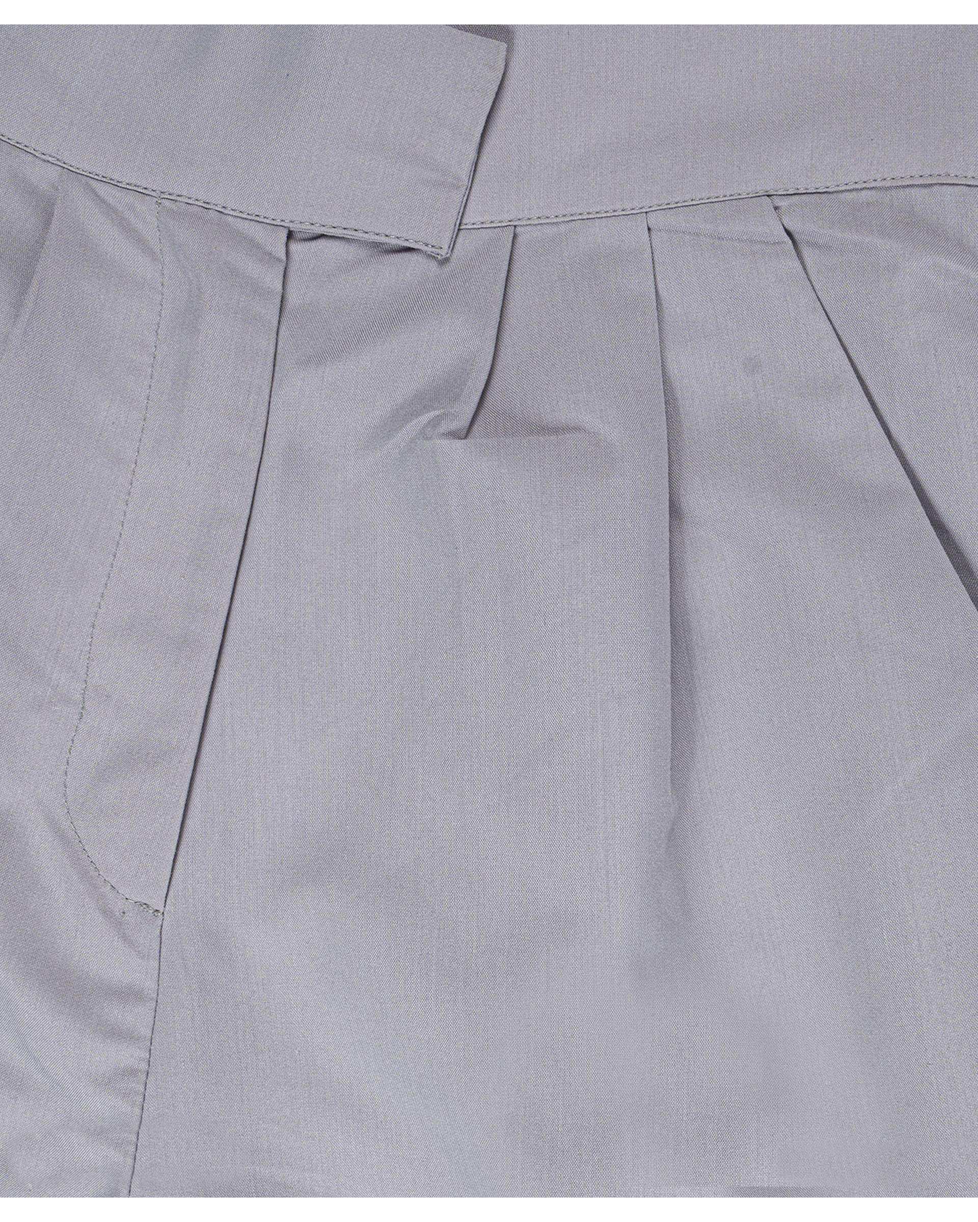 شلوار پارچه ای زنانه طوسی ریس Rees کد 1036031-22