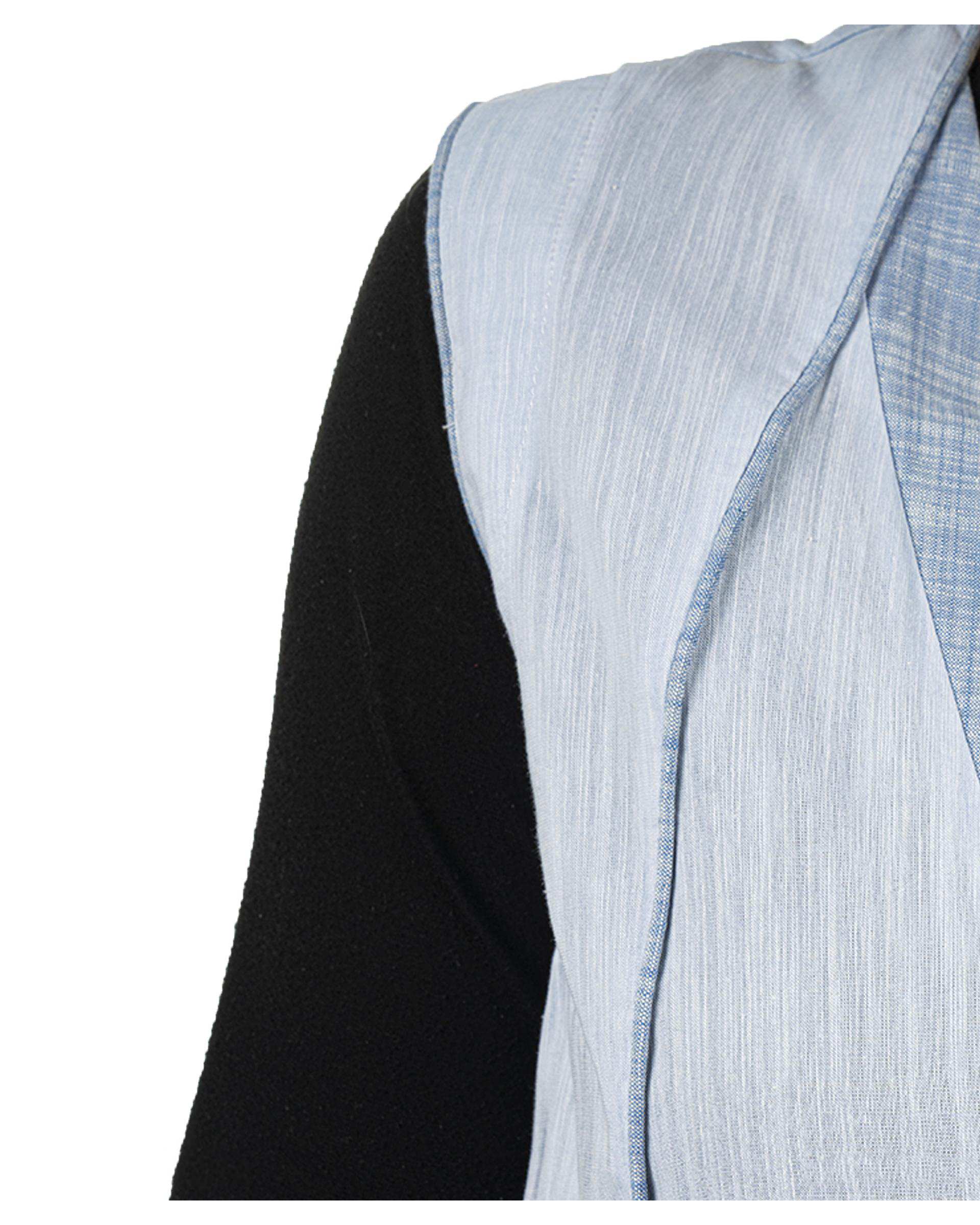 وست زنانه بلند آبی روشن ریس Rees کد 1150001-08