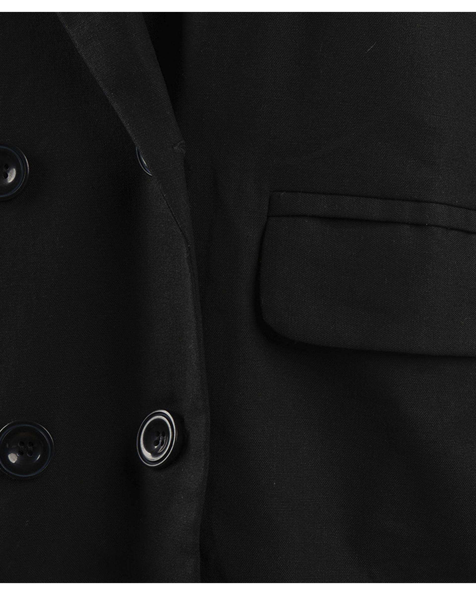 کت زنانه لینن مشکی ریس Rees کد 1000066-01