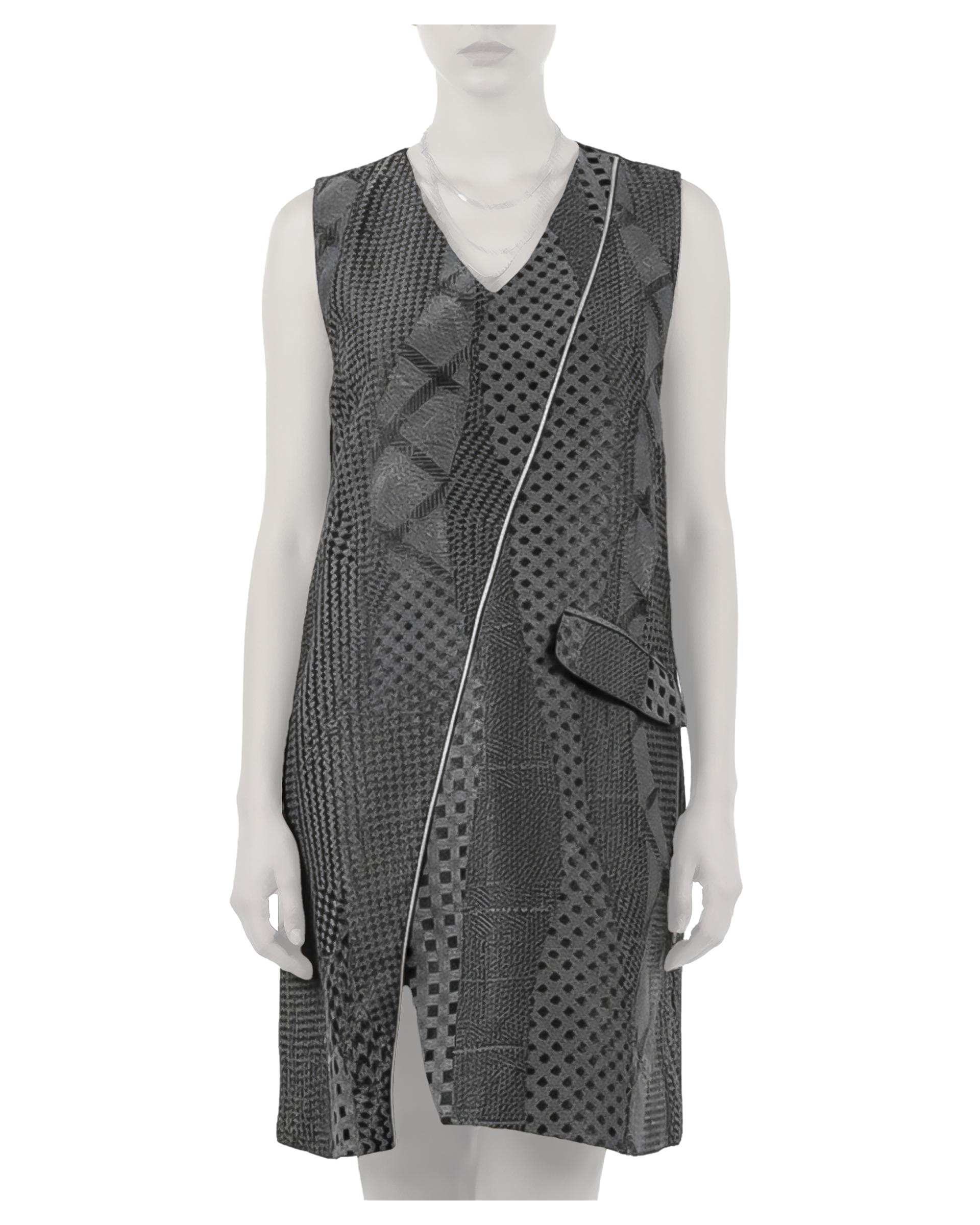 پیراهن زنانه زغالی ریس Rees کد 1016006-11