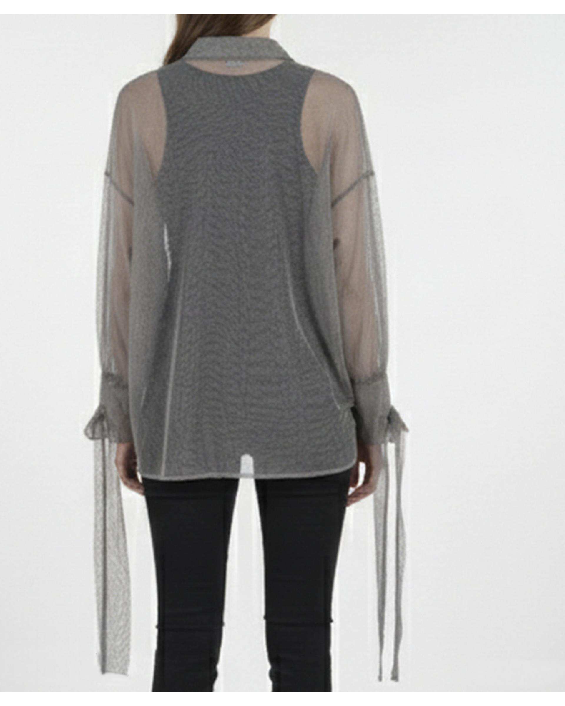 شومیز زنانه طوسی ریس Rees کد 1026000-10