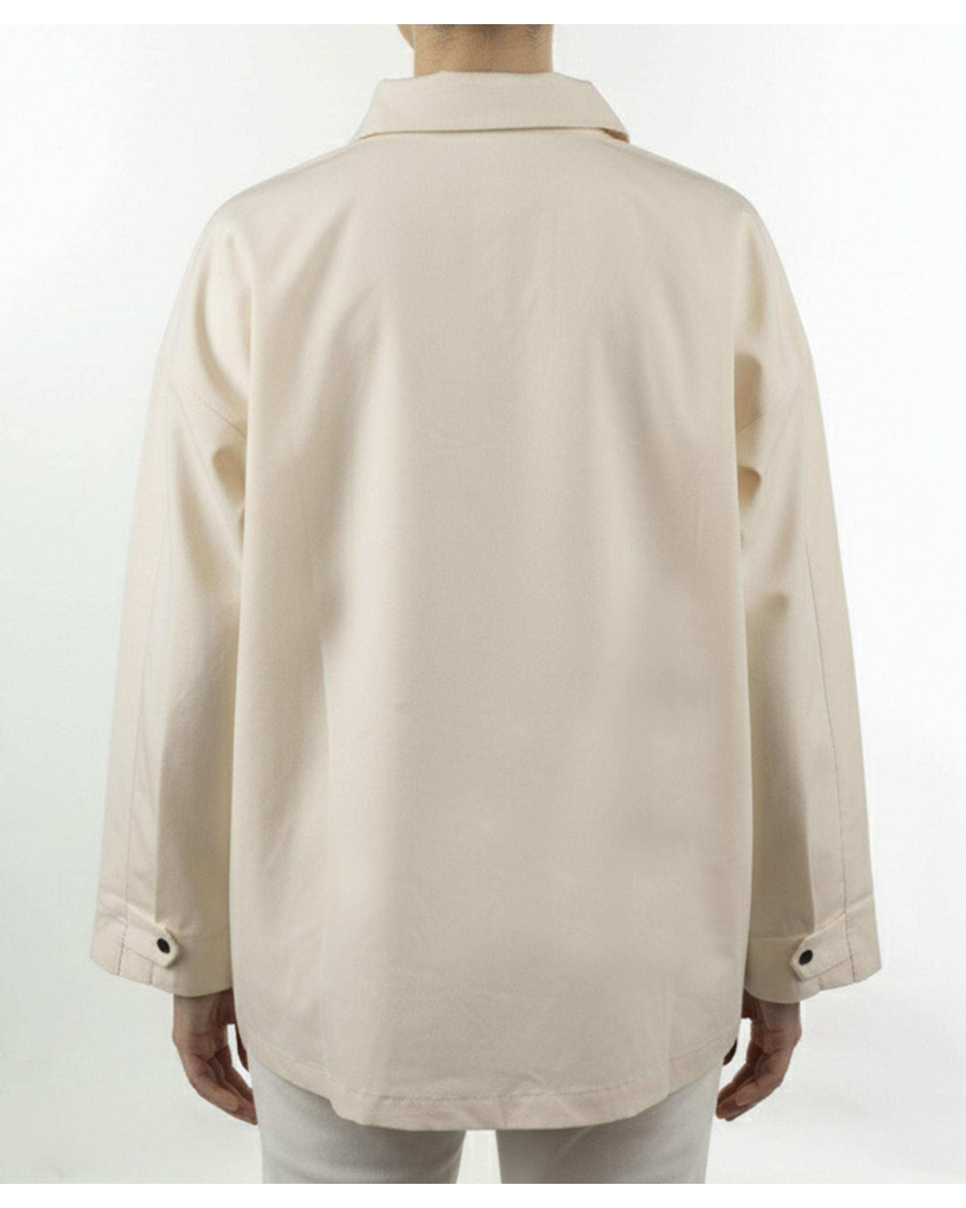 شومیز زنانه شیری کتان ریس Rees کد 1026006-06