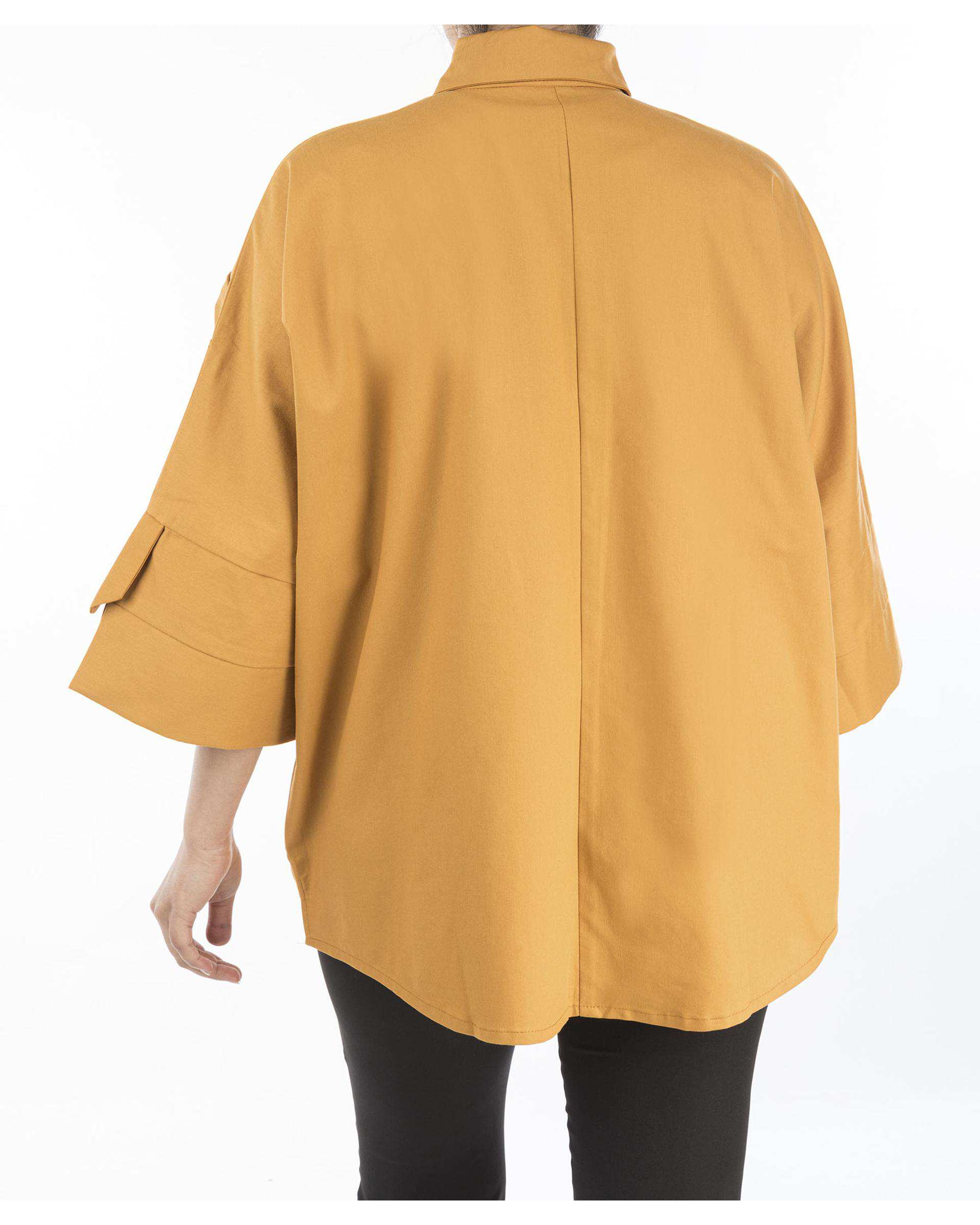 شومیز زنانه خردلی ریس Rees کد 1026008-17