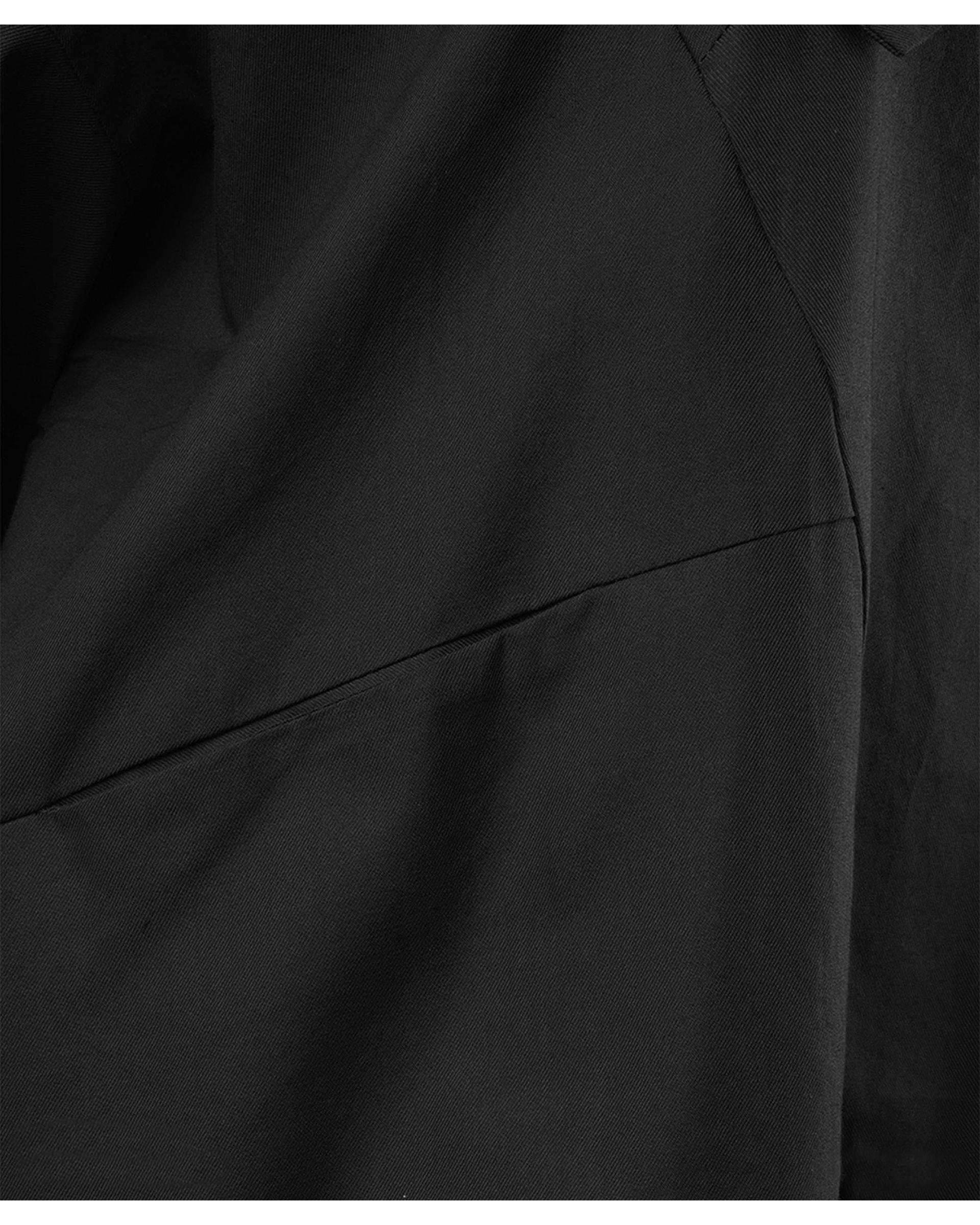 شومیز زنانه کتان مشکی ریس Rees کد 1026011-01