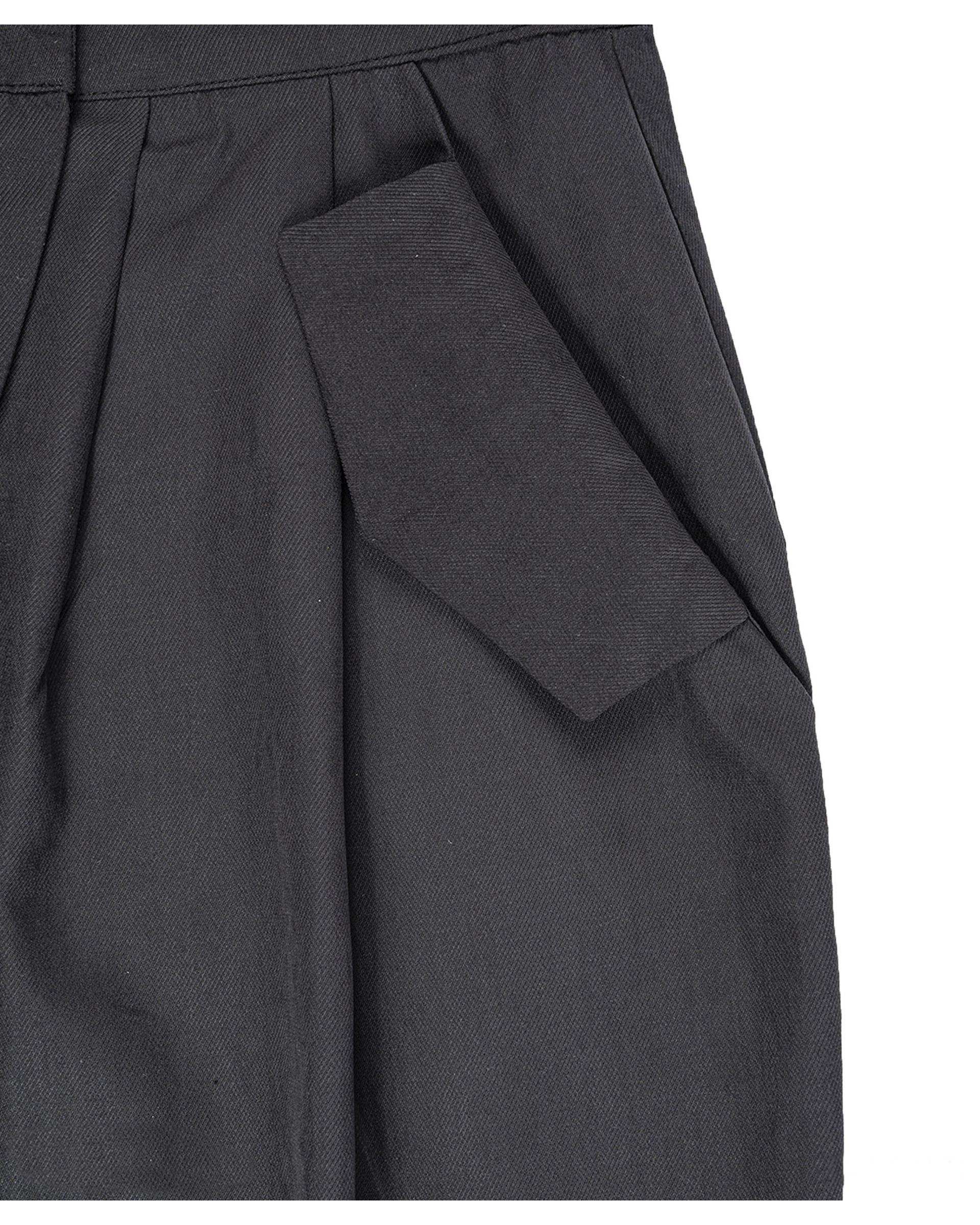 شلوار پارچه ای زنانه مشکی ریس Rees کد 1030025-01