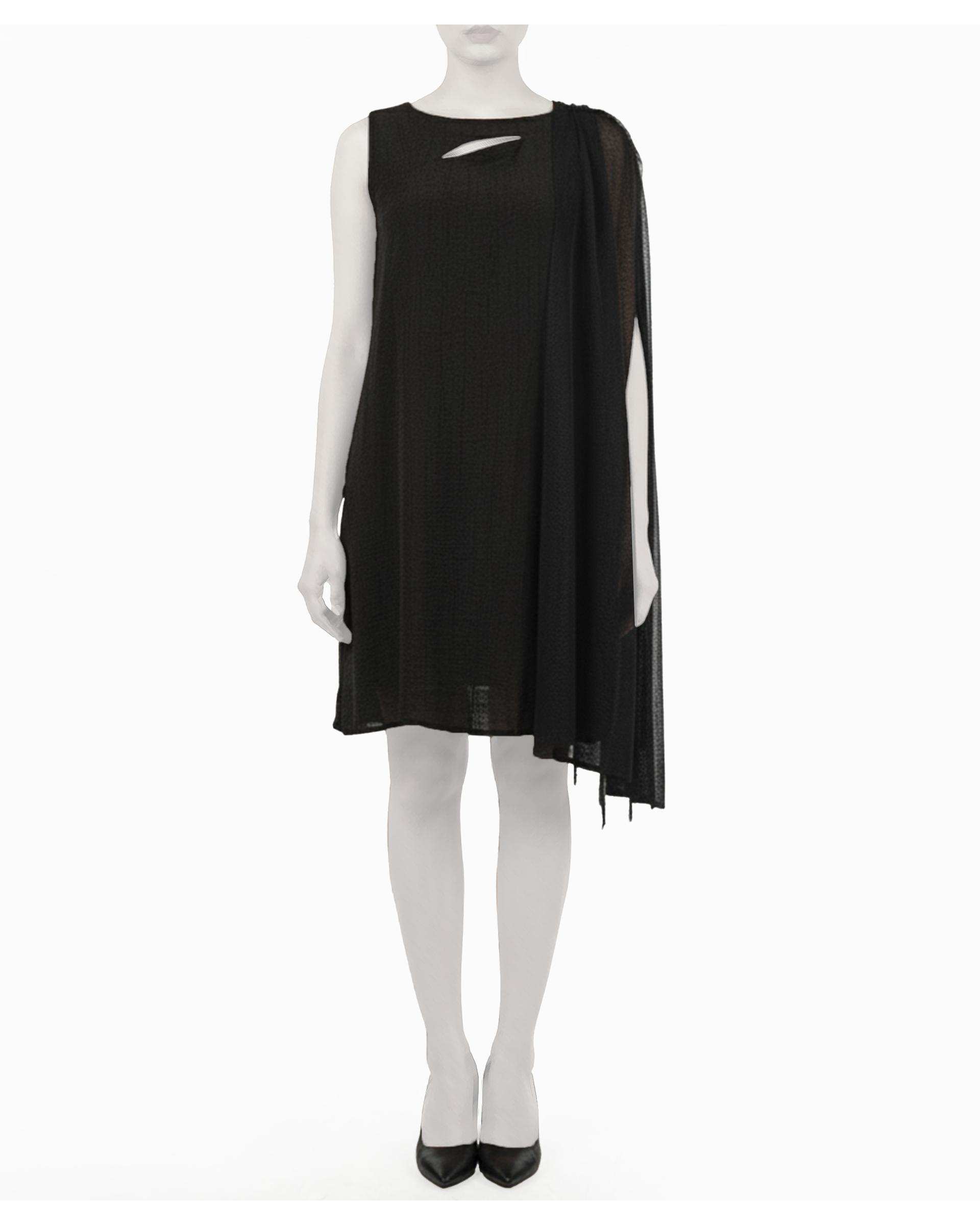 پیراهن زنانه مشکی ریس Rees کد 1010027-01