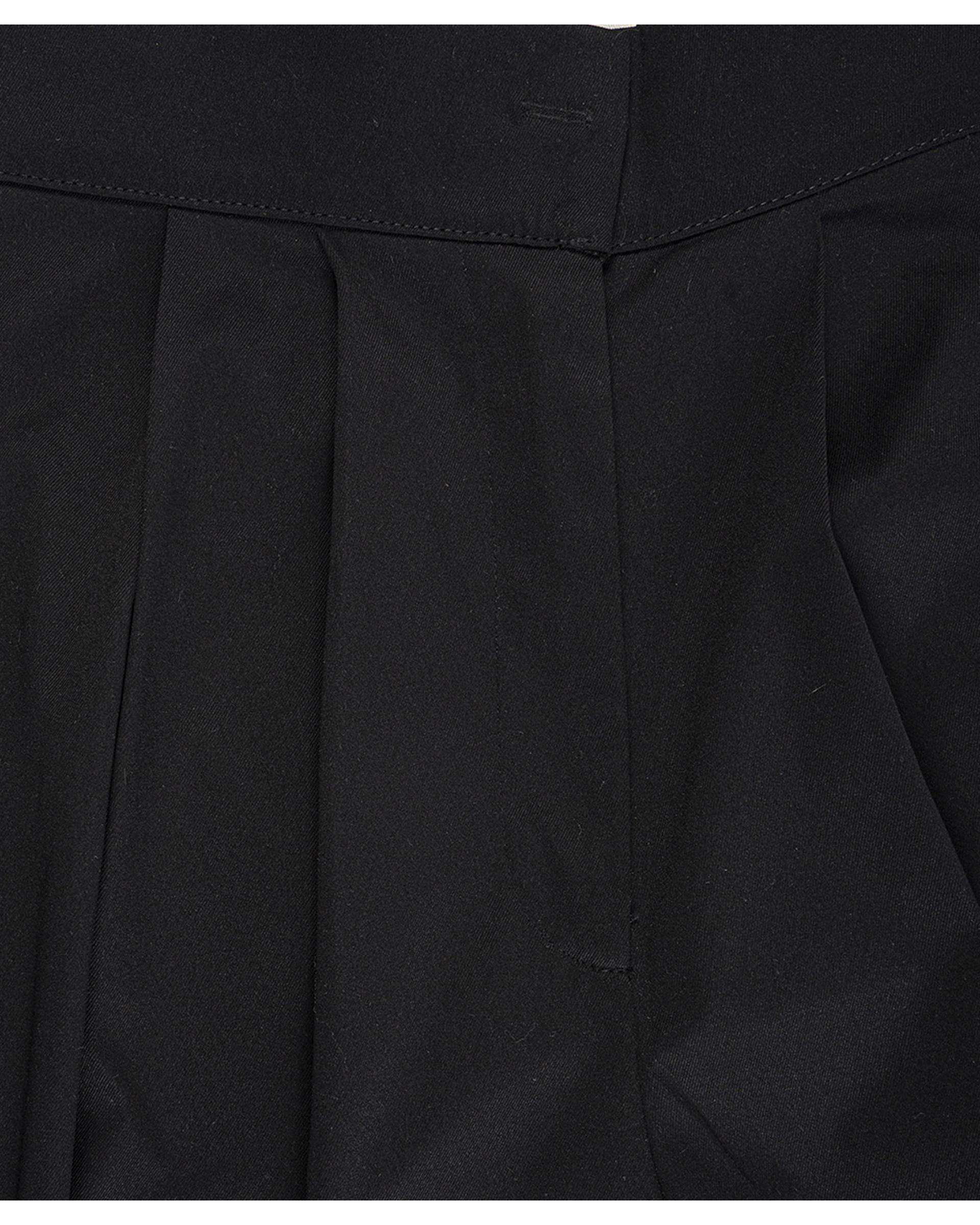 شلوار کتان زنانه مشکی ریس Rees کد 1036033-01