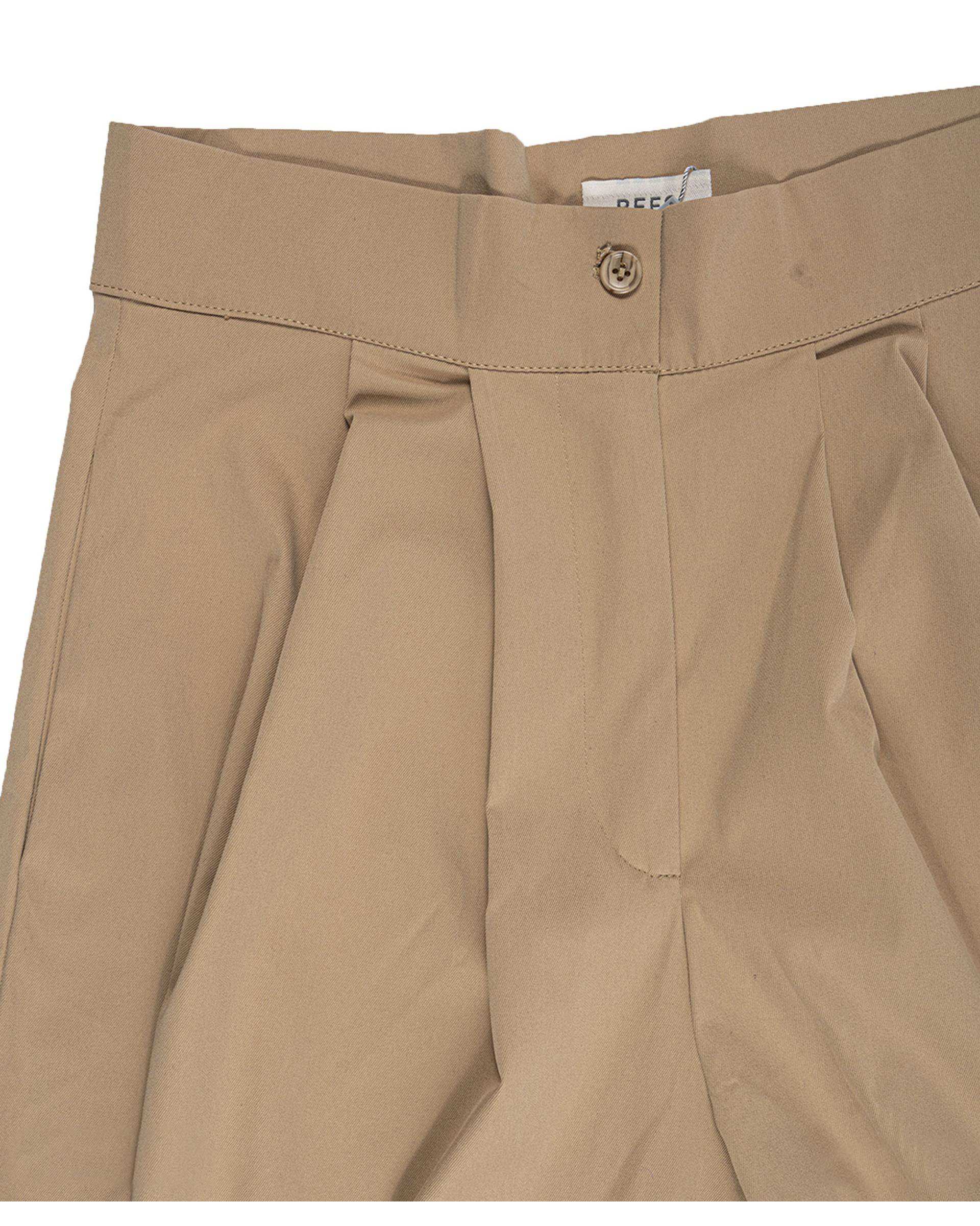 شلوار کتان زنانه کرم ریس Rees کد 1036033-25