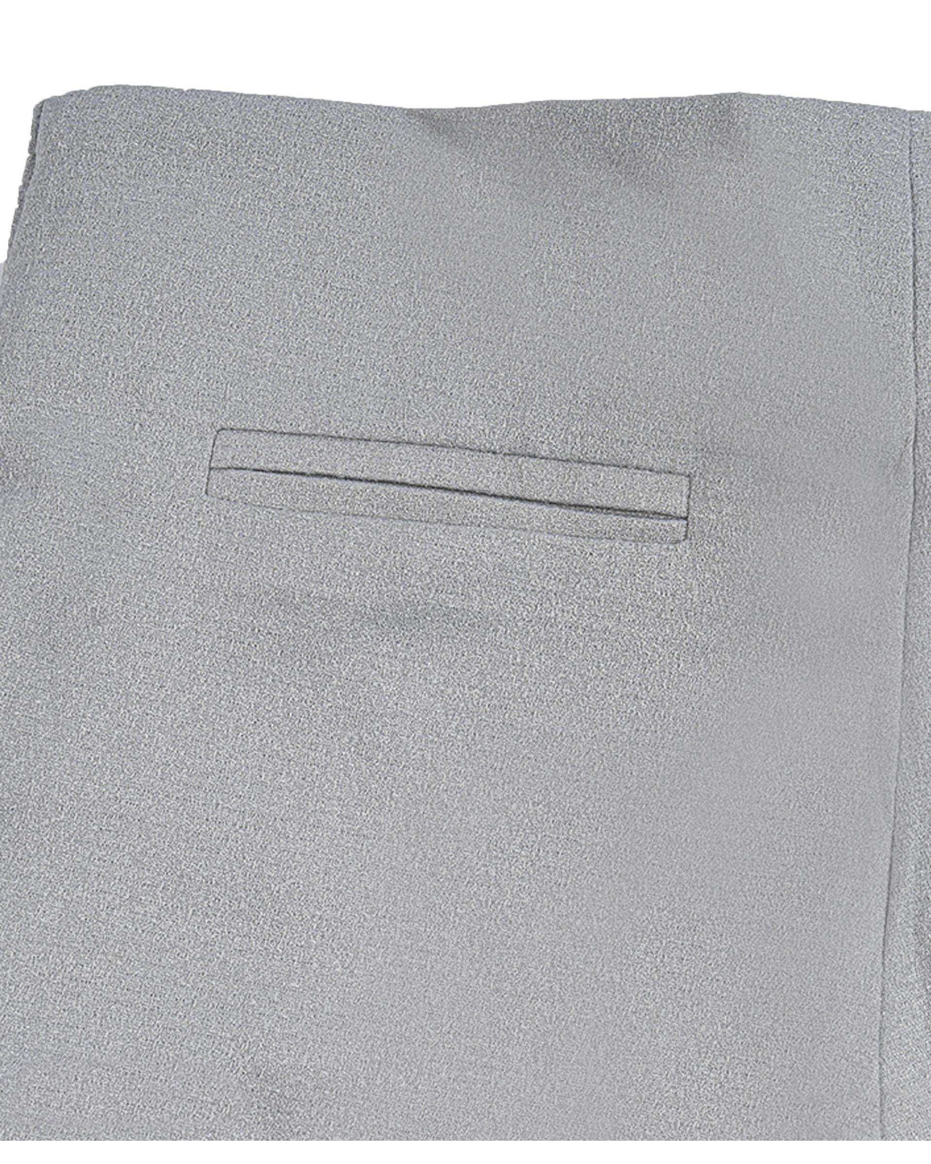 شلوارک پارچه ای زنانه طوسی ریس Rees کد 1040005-10