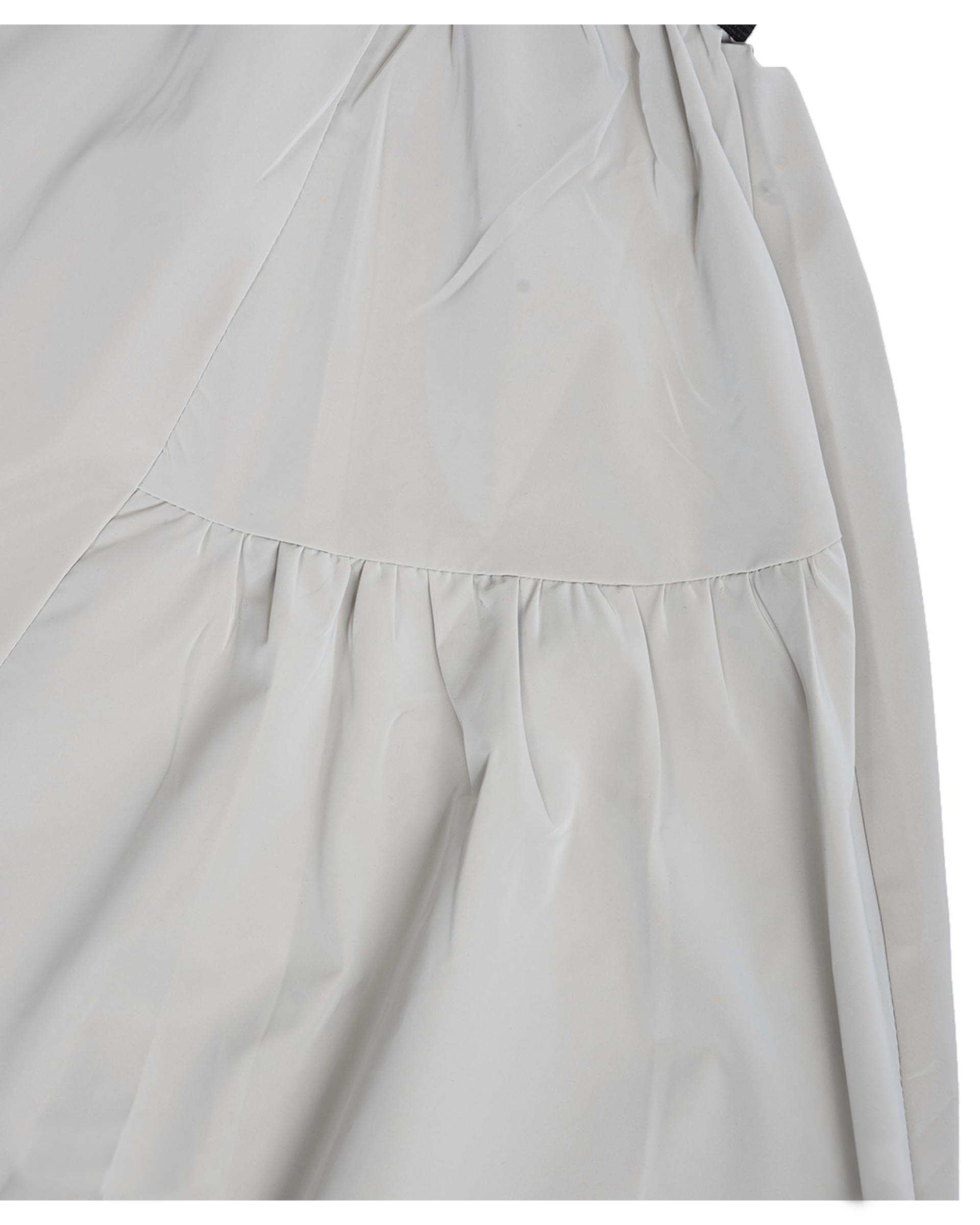 دامن زنانه کوتاه طوسی روشن ریس Rees کد 1086002-22