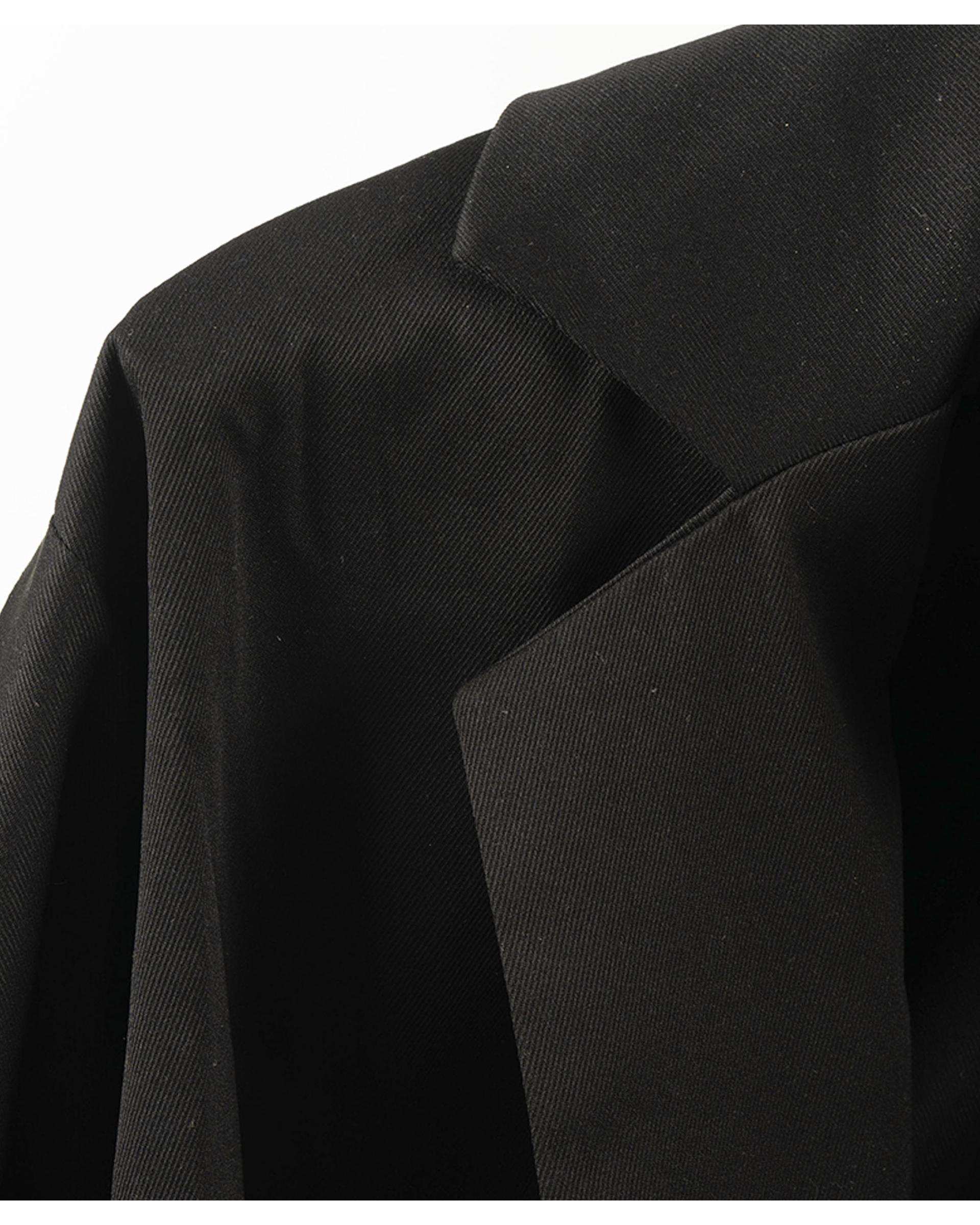 کت زنانه کتان مشکی ریس Rees کد 1096002-01