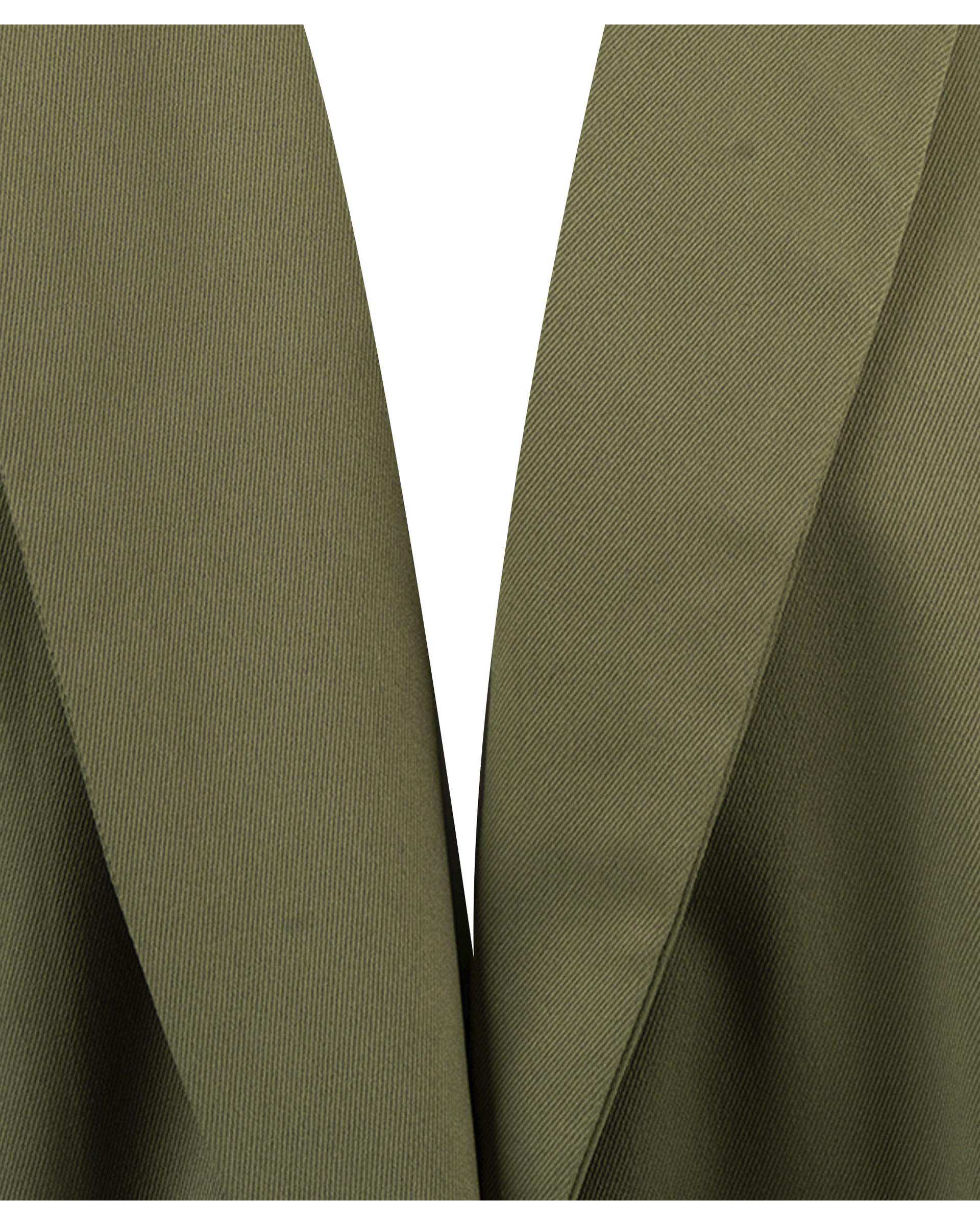 کت زنانه کتان سبز سدری ریس Rees کد 1096002-12