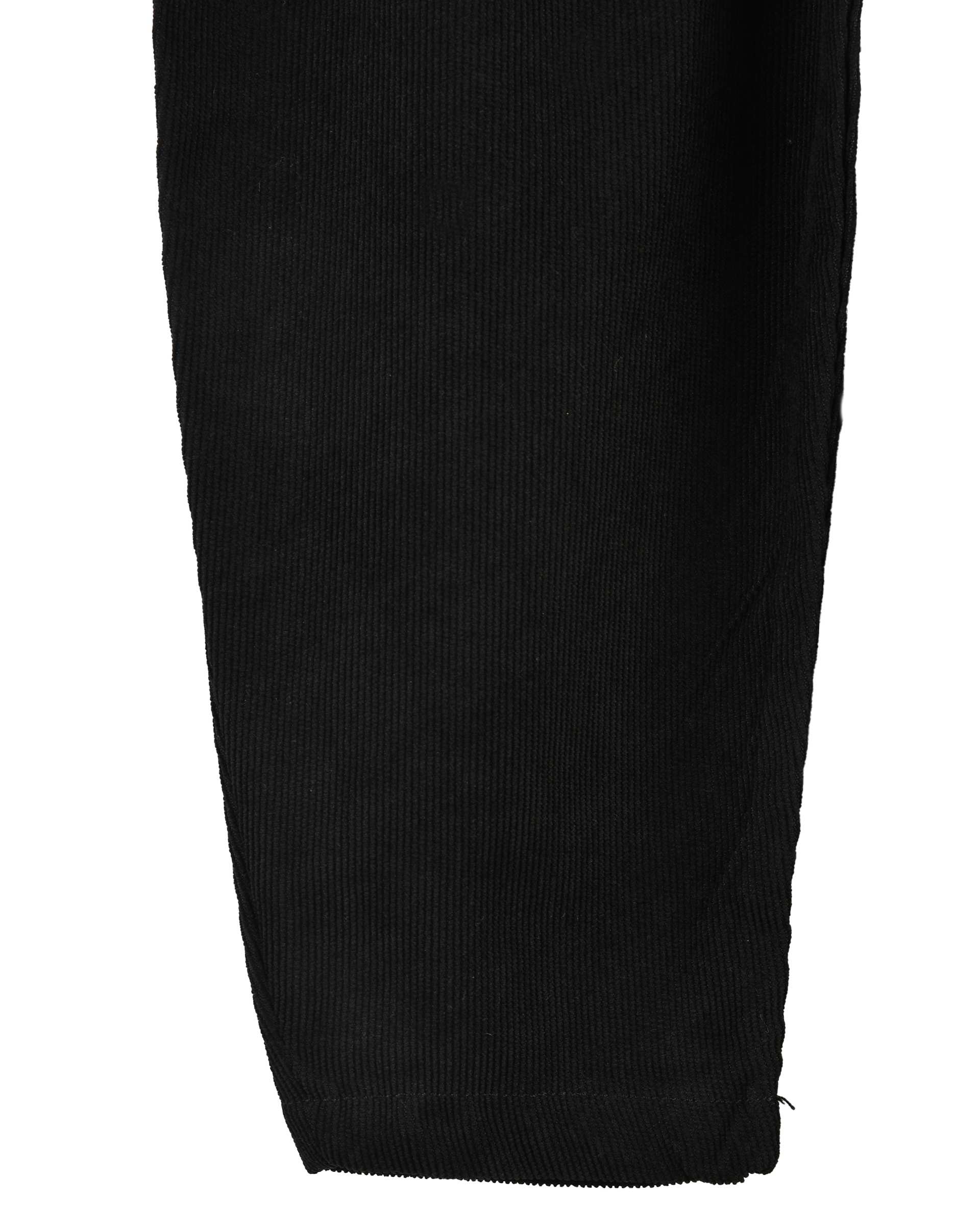 ست سرهمی و بلوز دخترانه مخمل کبریتی مشکی سفید پنبه سان Panbesan