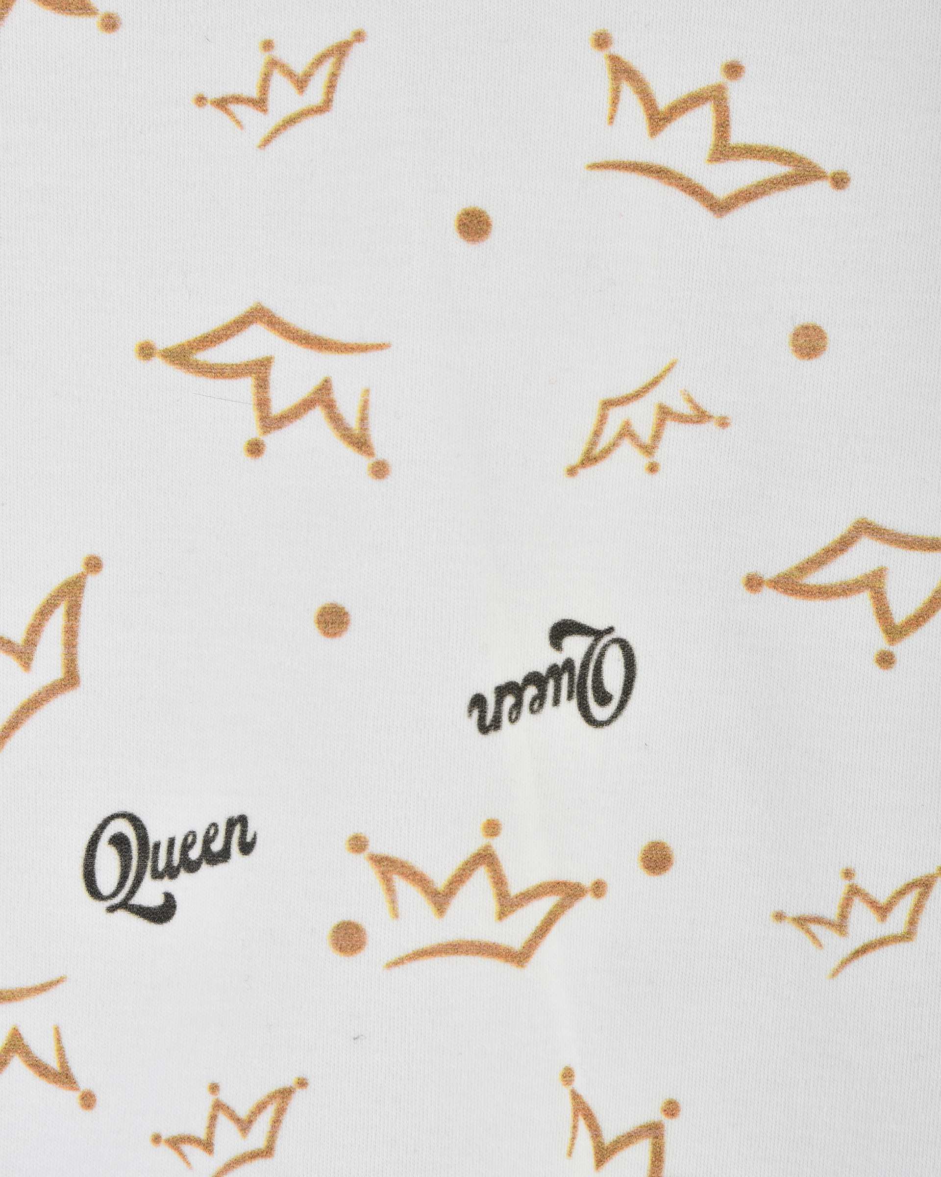 ست سرهمی و بلوز دخترانه مخمل کبریتی قهوه ای سفید پنبه سان Panbesan