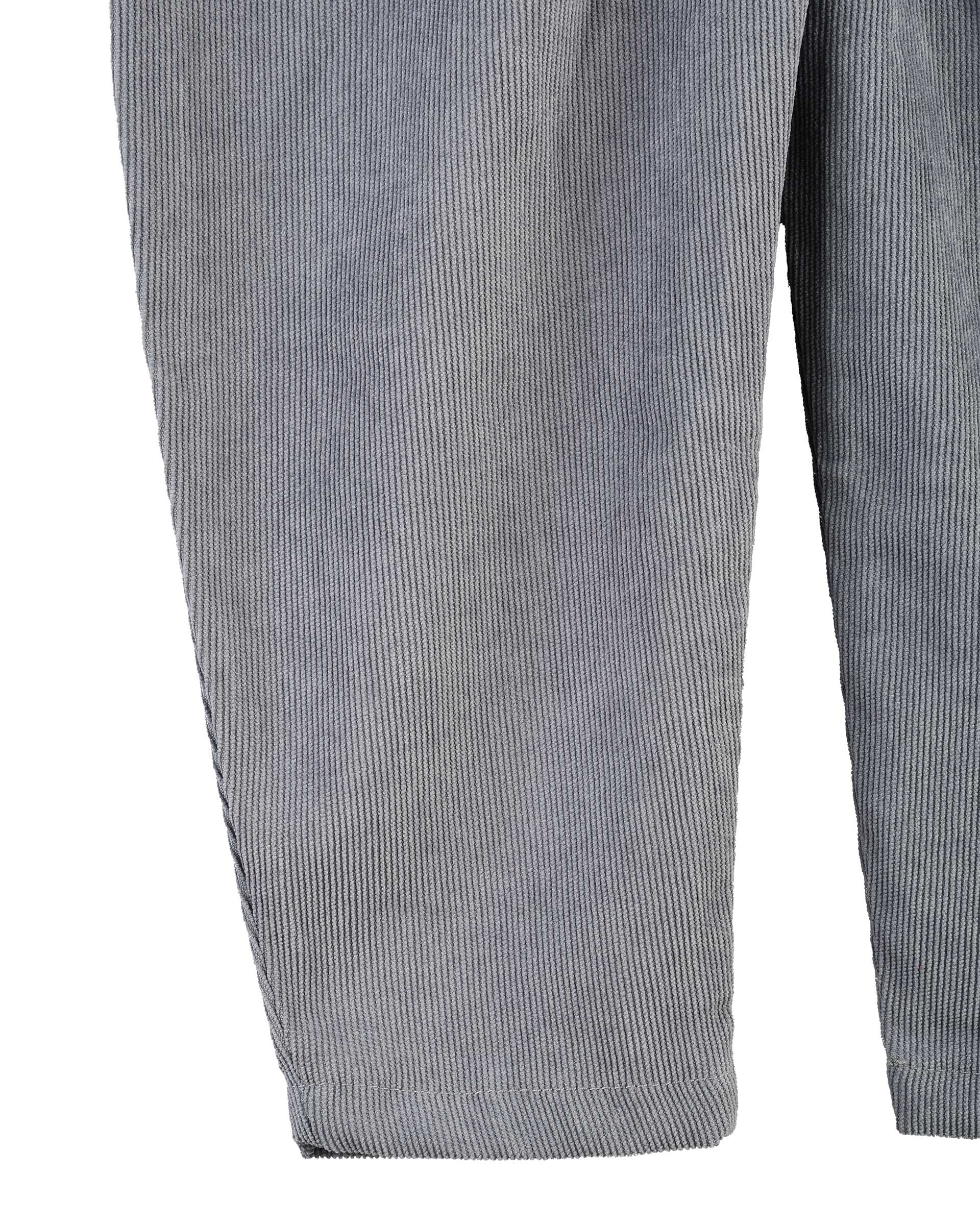 ست سرهمی و بلوز دخترانه مخمل کبریتی طوسی سفید پنبه سان Panbesan