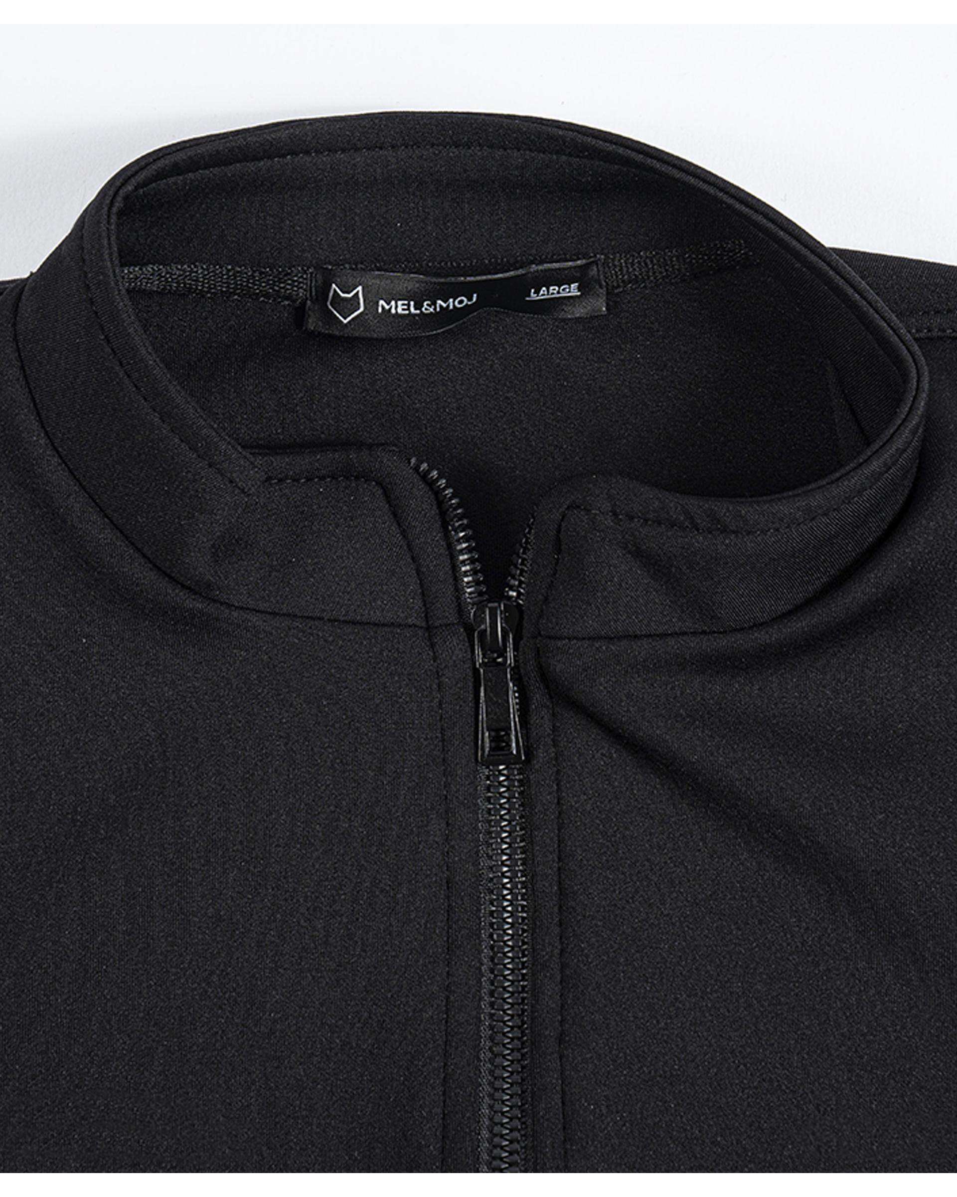 سویشرت ورزشی مردانه مشکی مل اند موژ Mel & Moj کد M09018