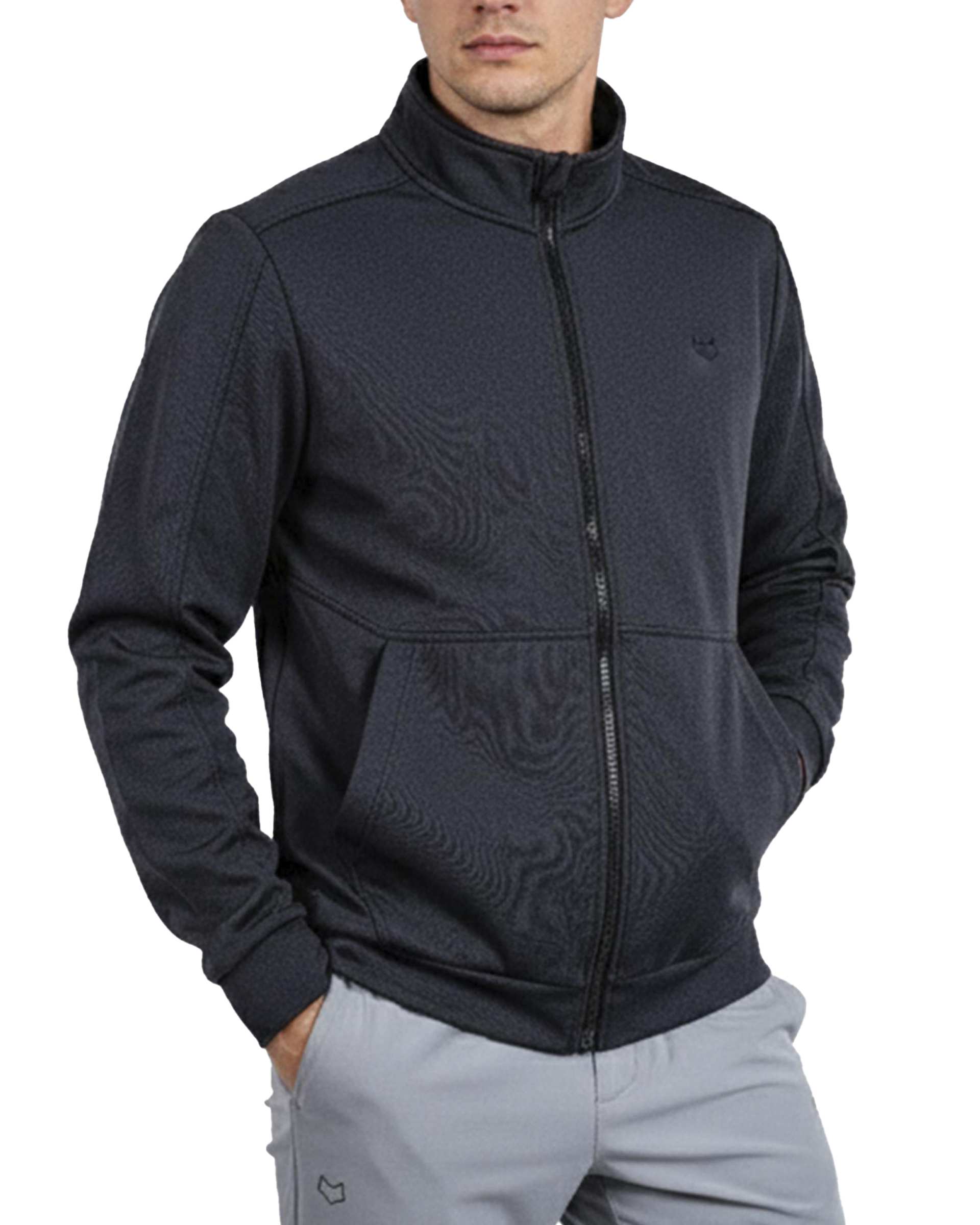 سویشرت ورزشی مردانه طوسی تیره مل اند موژ Mel & Moj کد M09018