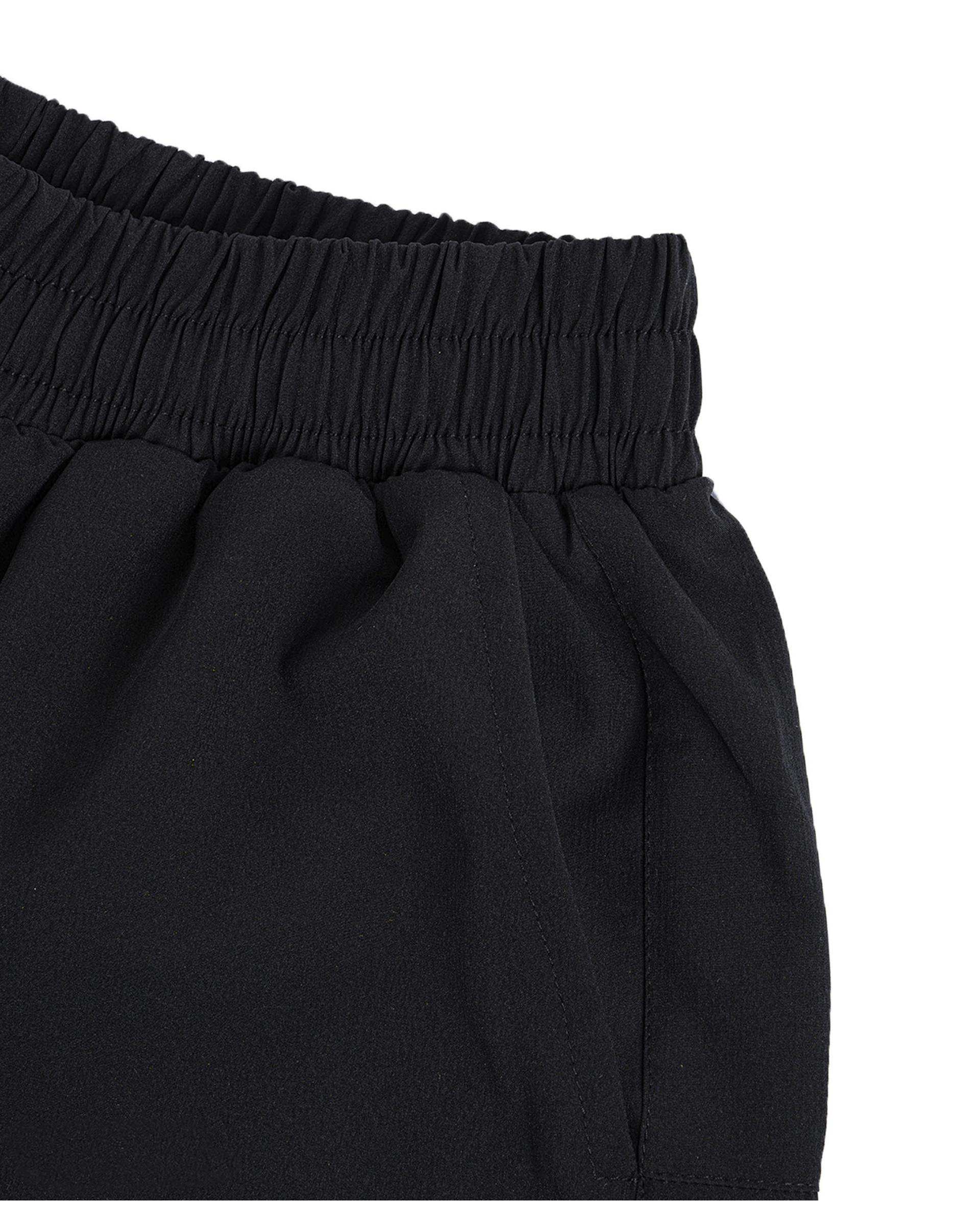 شلوارک ورزشی مردانه مشکی مل اند موژ Mel & Moj کد M09030