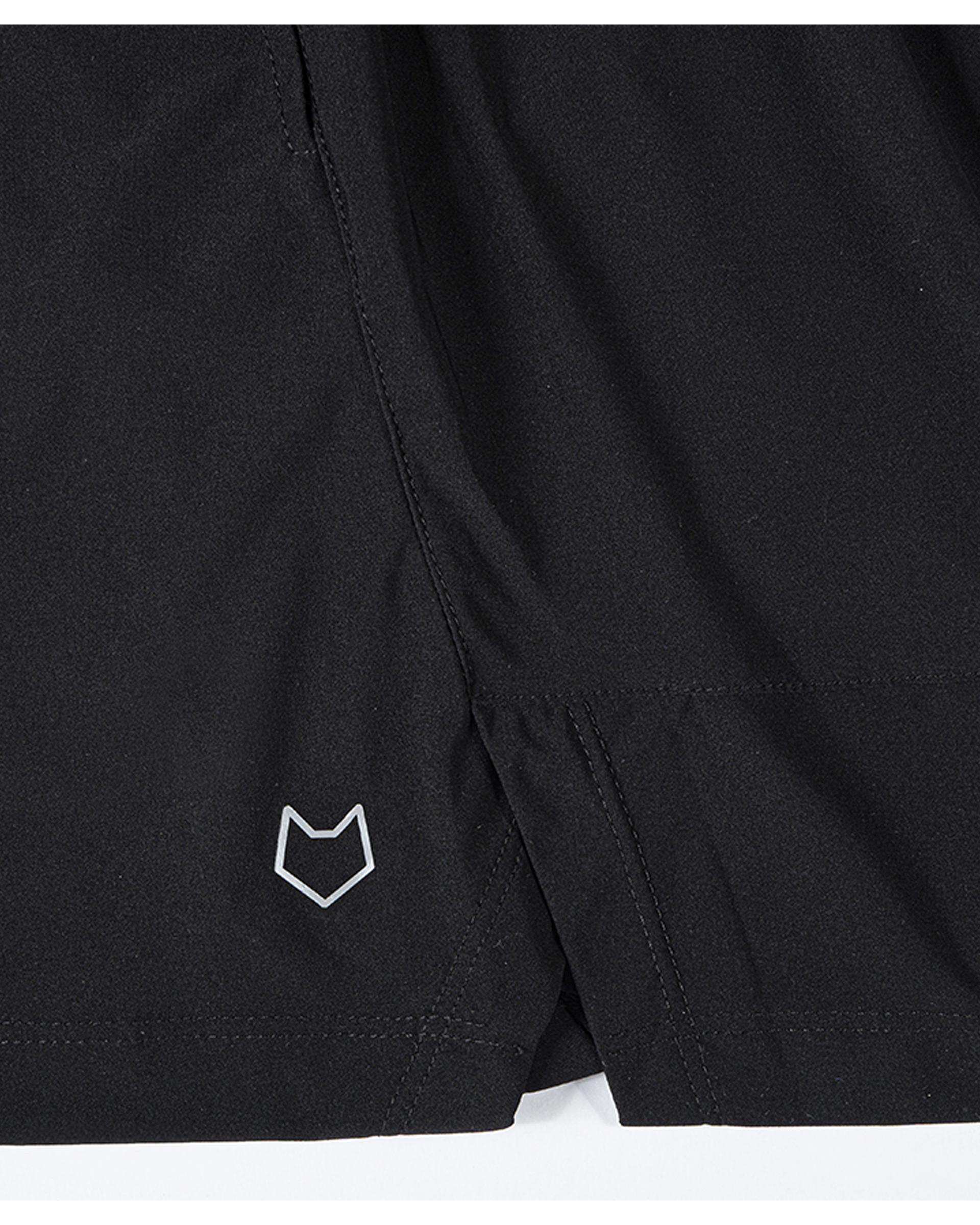 شلوارک ورزشی مردانه مشکی مل اند موژ Mel & Moj کد M09065